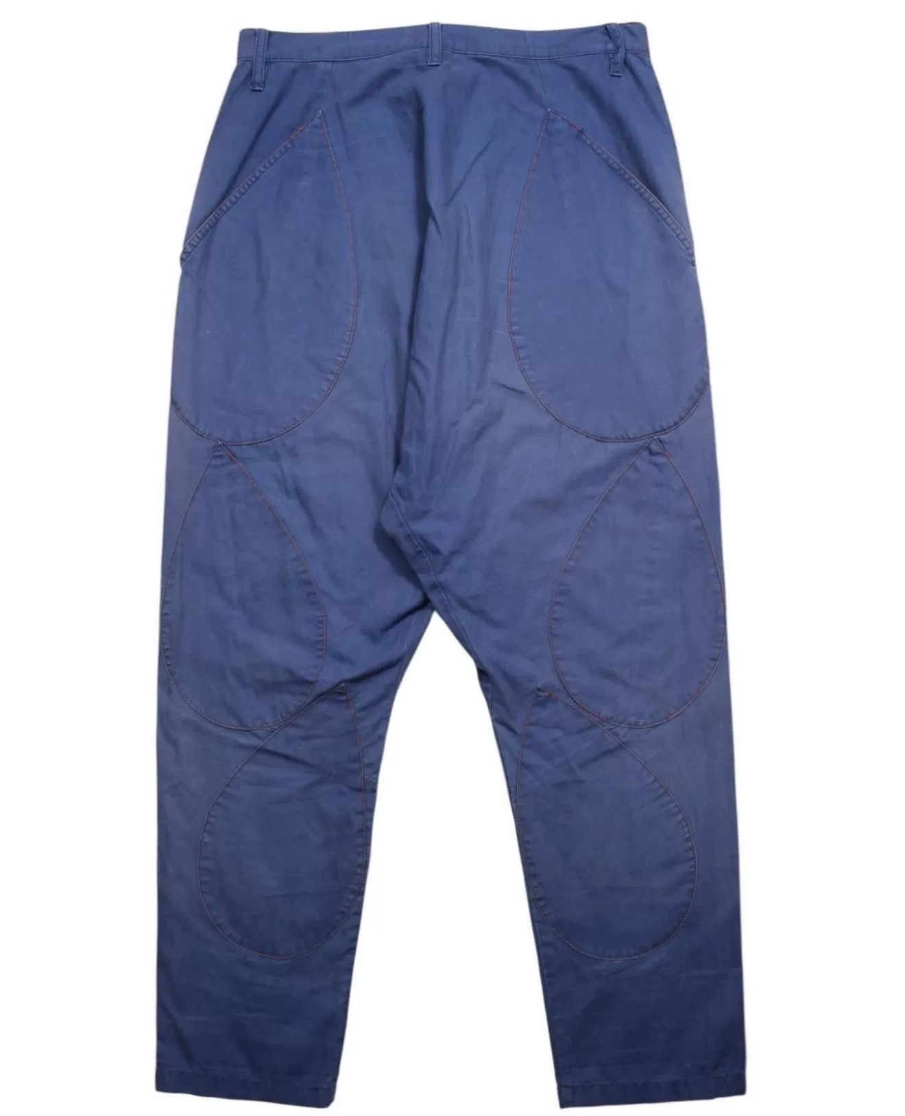 Vintage Vintage Issey Miyake AW2012 NÉ-NET Drop Pocket Linen Pants Size US 30 / EU 46 - 2 Thumbnail