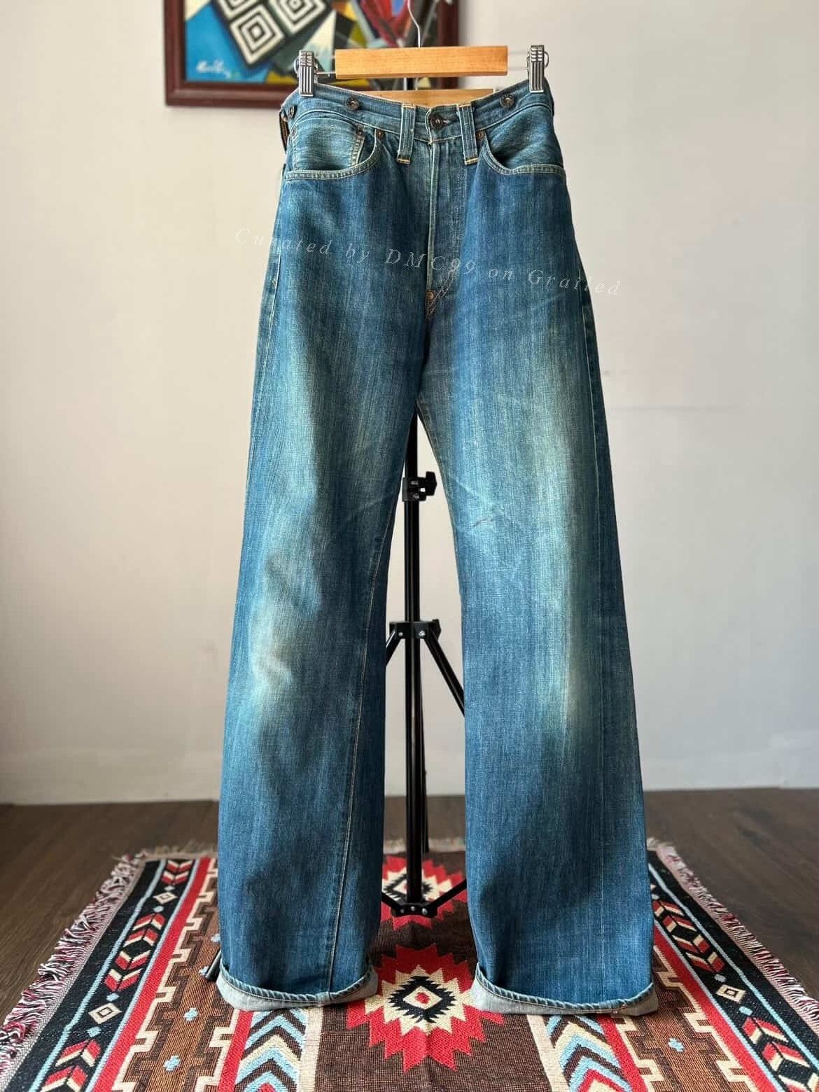 Vintage Vintage 1990s Levi's 1920 Jeans Size US 30 / EU 46 - 2 Thumbnail