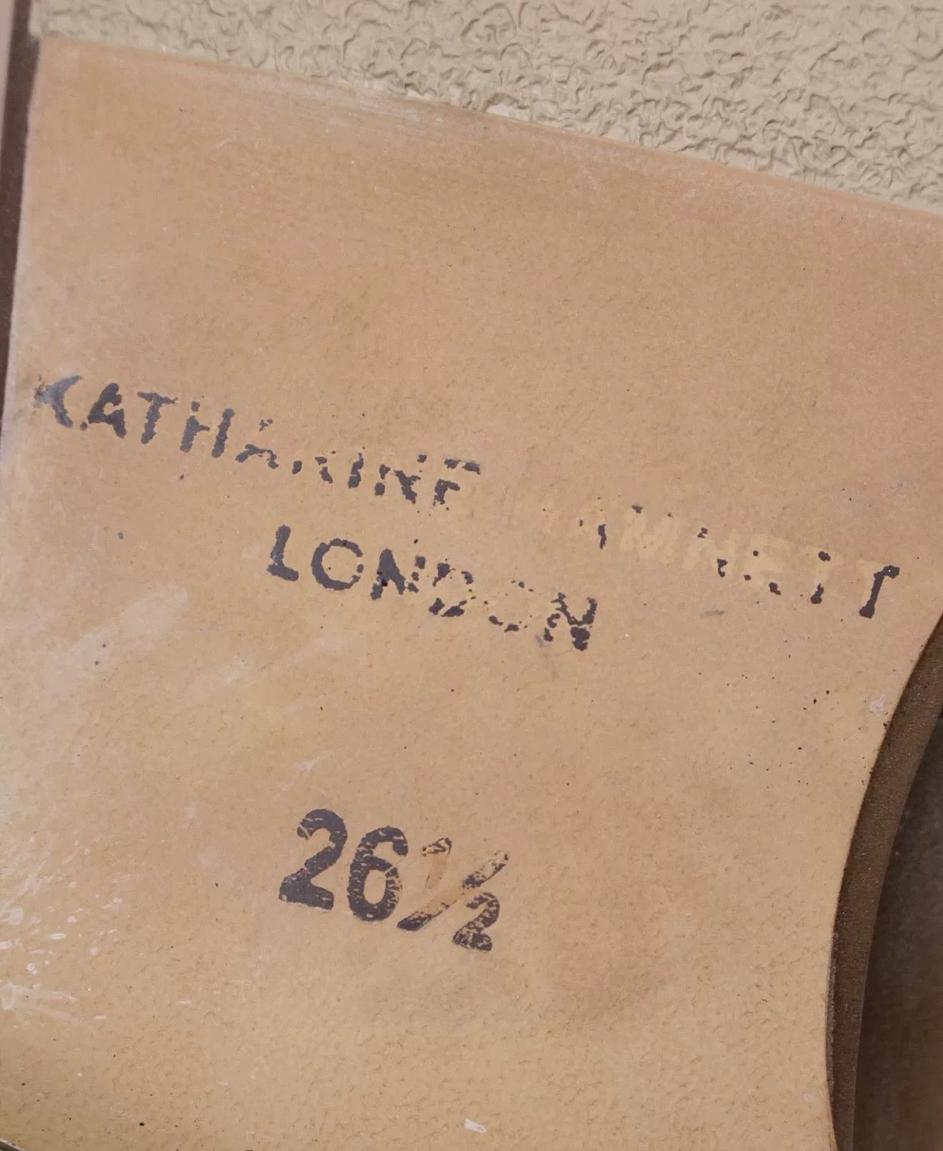 Vintage Vintage 2000s Katharine Hamnett Calfskin Derby Size US 8 / EU 41 - 7 Thumbnail