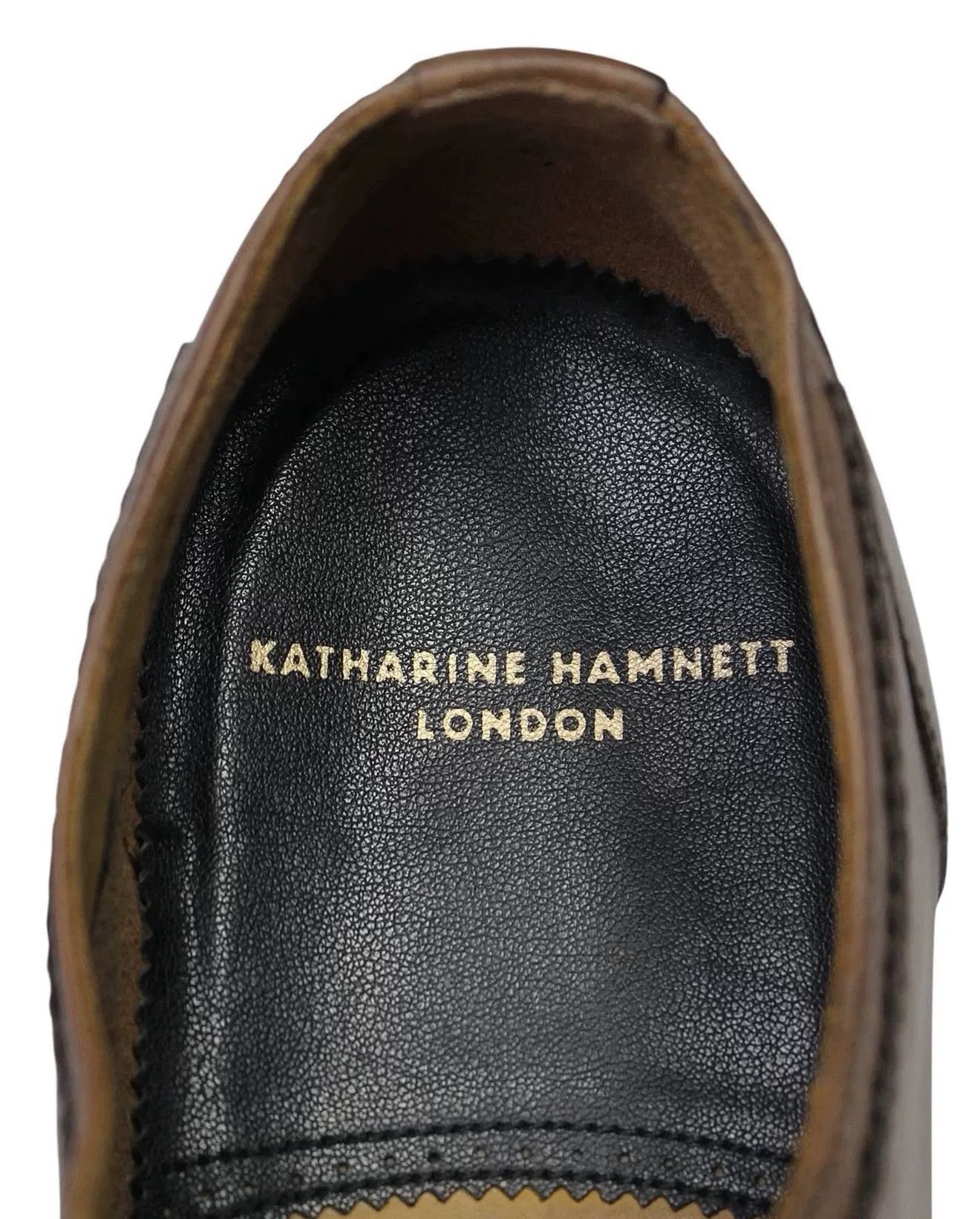 Vintage Vintage 2000s Katharine Hamnett Calfskin Derby Size US 8 / EU 41 - 6 Thumbnail