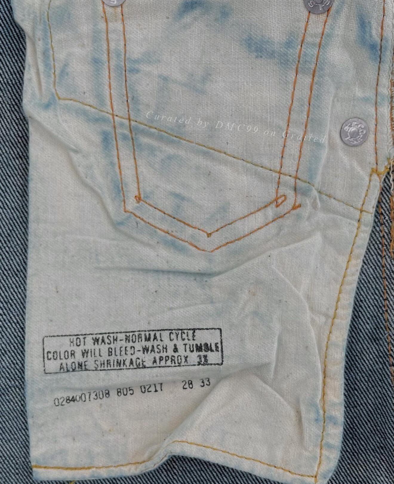 Vintage Vintage 1970's Levi's 805 0217 Jeans Size US 30 / EU 46 - 3 Thumbnail