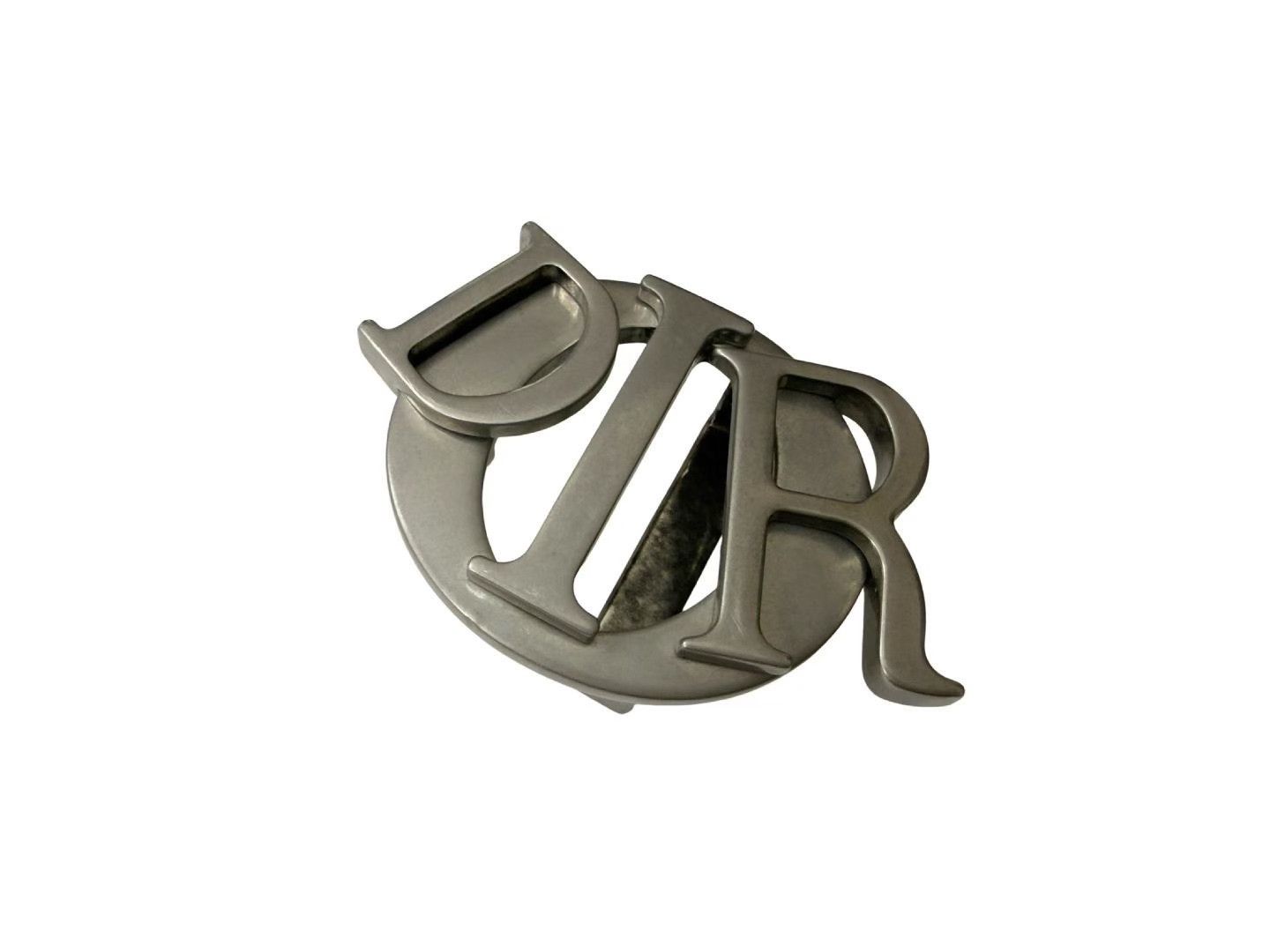 Dior Dior Brown Monogram Belt with Gold Buckle Size ONE SIZE - 2 Thumbnail
