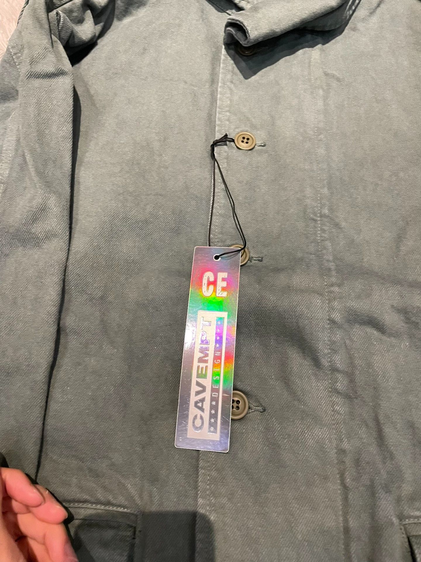 Cav Empt CE/CAVEMPT Green Utility Jacket Size US M / EU 48-50 / 2 - 2 Thumbnail