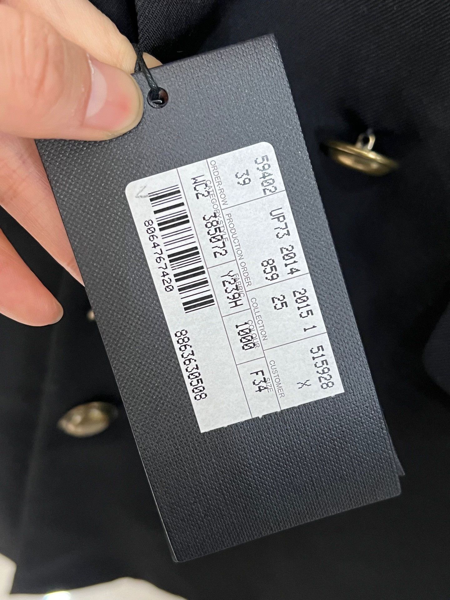 Saint Laurent Paris SLP Black Double-Breasted Blazer Size US M / EU 48-50 / 2 - 3 Thumbnail