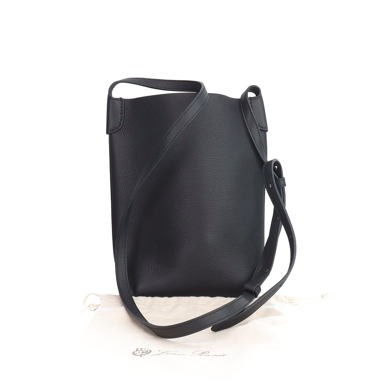 Loro Piana Black Leather Crossbody Bag Size ONE SIZE - 5 Thumbnail