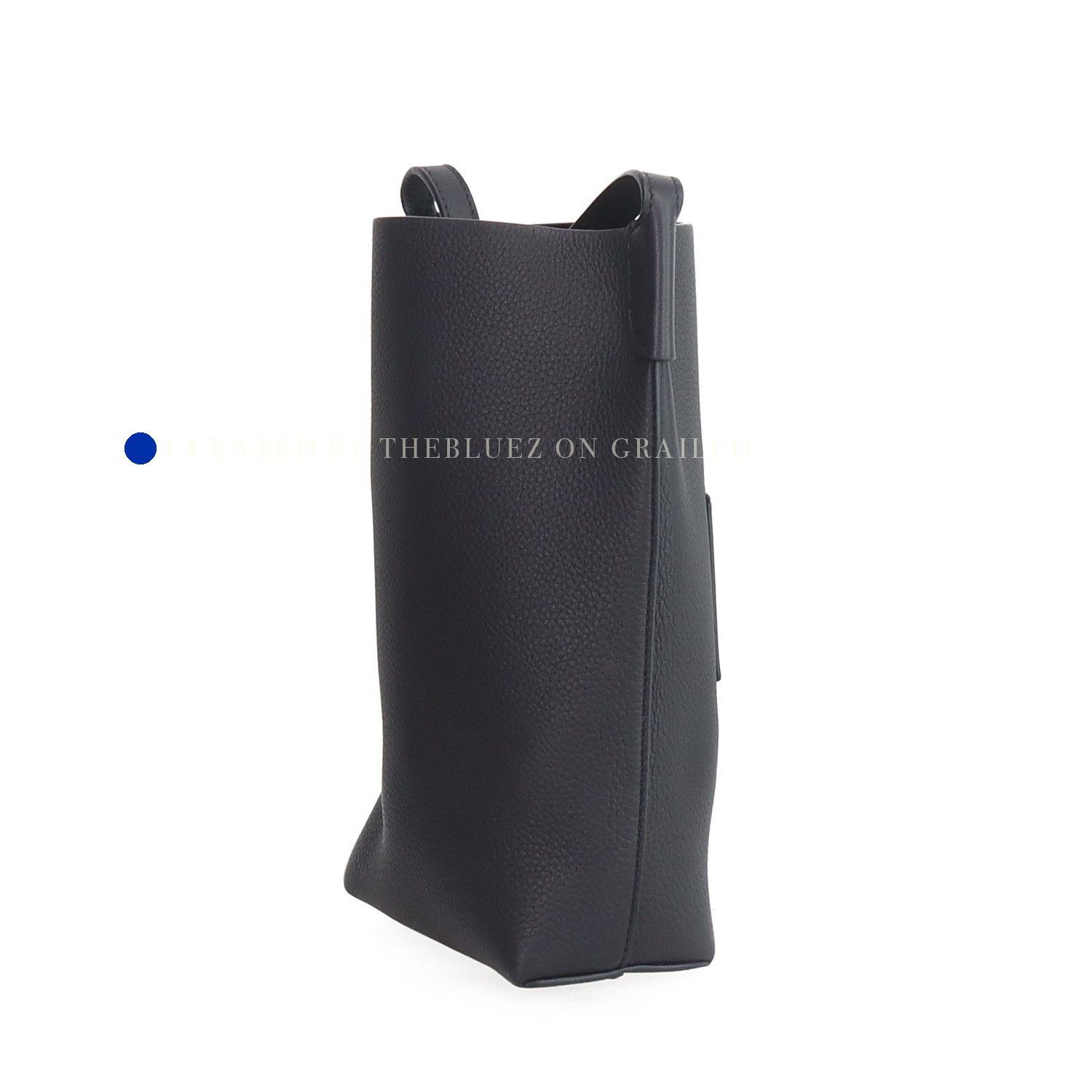 Loro Piana Black Leather Crossbody Bag Size ONE SIZE - 2 Thumbnail