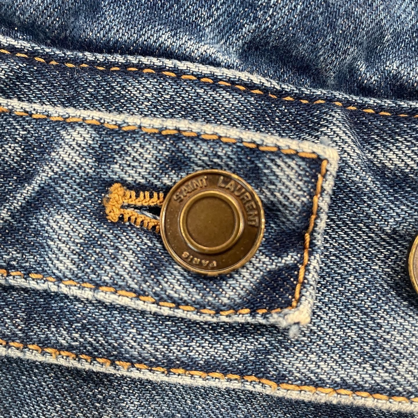 Saint Laurent Paris Blue Denim Bottoms Size XS Size US 30 / EU 46 - 10 Thumbnail
