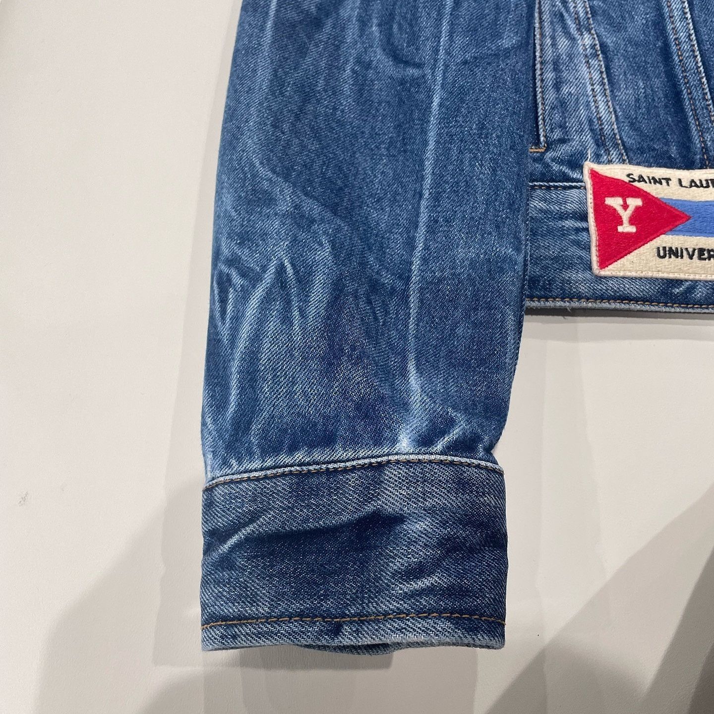 Saint Laurent Paris Blue Denim Bottoms Size XS Size US 30 / EU 46 - 2 Thumbnail