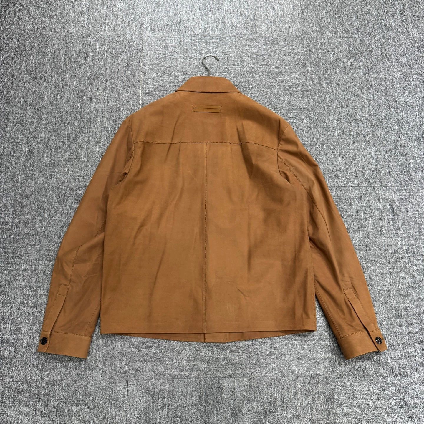 Ermenegildo Zegna Luxurious Brown Leather Jacket Size US M / EU 48-50 / 2 - 6 Thumbnail