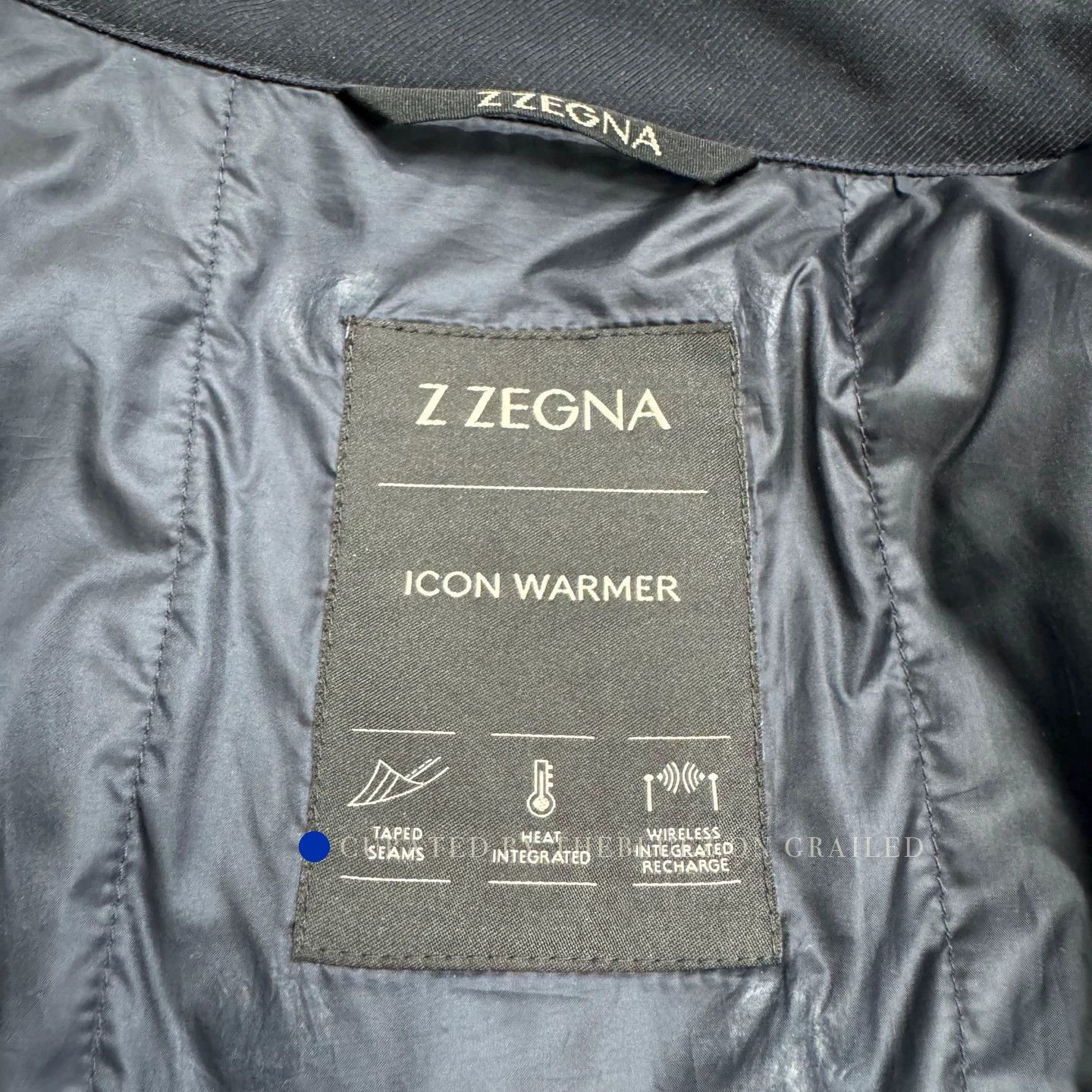 Ermenegildo Zegna Padded Black Jacket in XXL Size US XXL / EU 58 / 5 - 2 Thumbnail