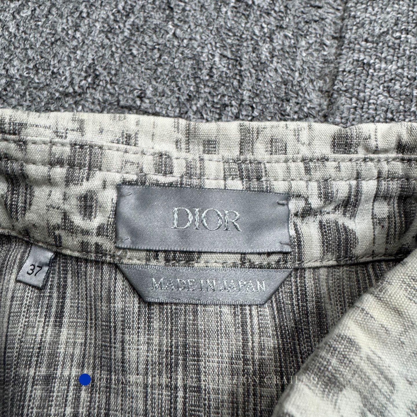 Dior All-over Print Denim Shirt in Multi Size US XS / EU 42 / 0 - 2 Thumbnail
