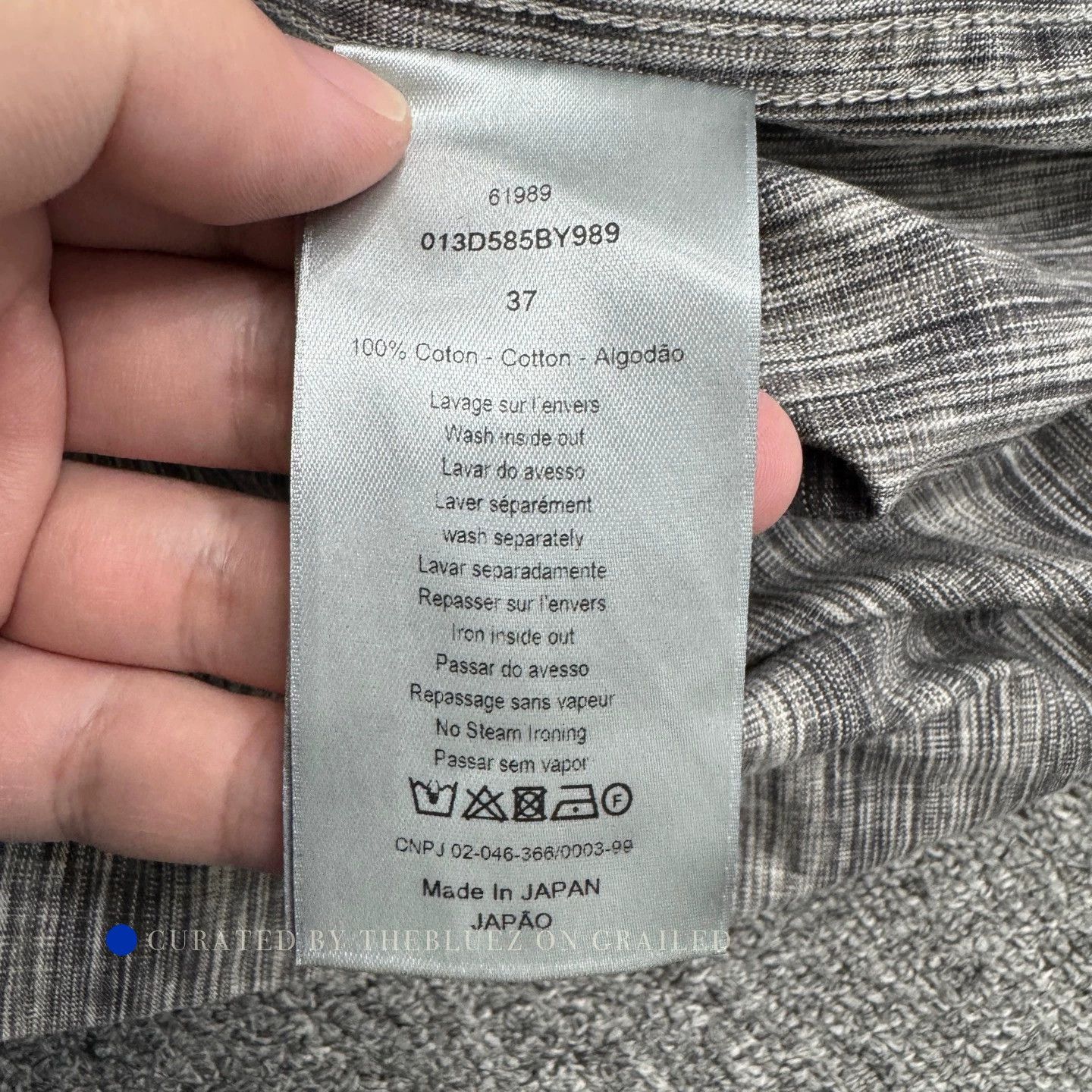 Dior All-over Print Denim Shirt in Multi Size US XS / EU 42 / 0 - 3 Thumbnail