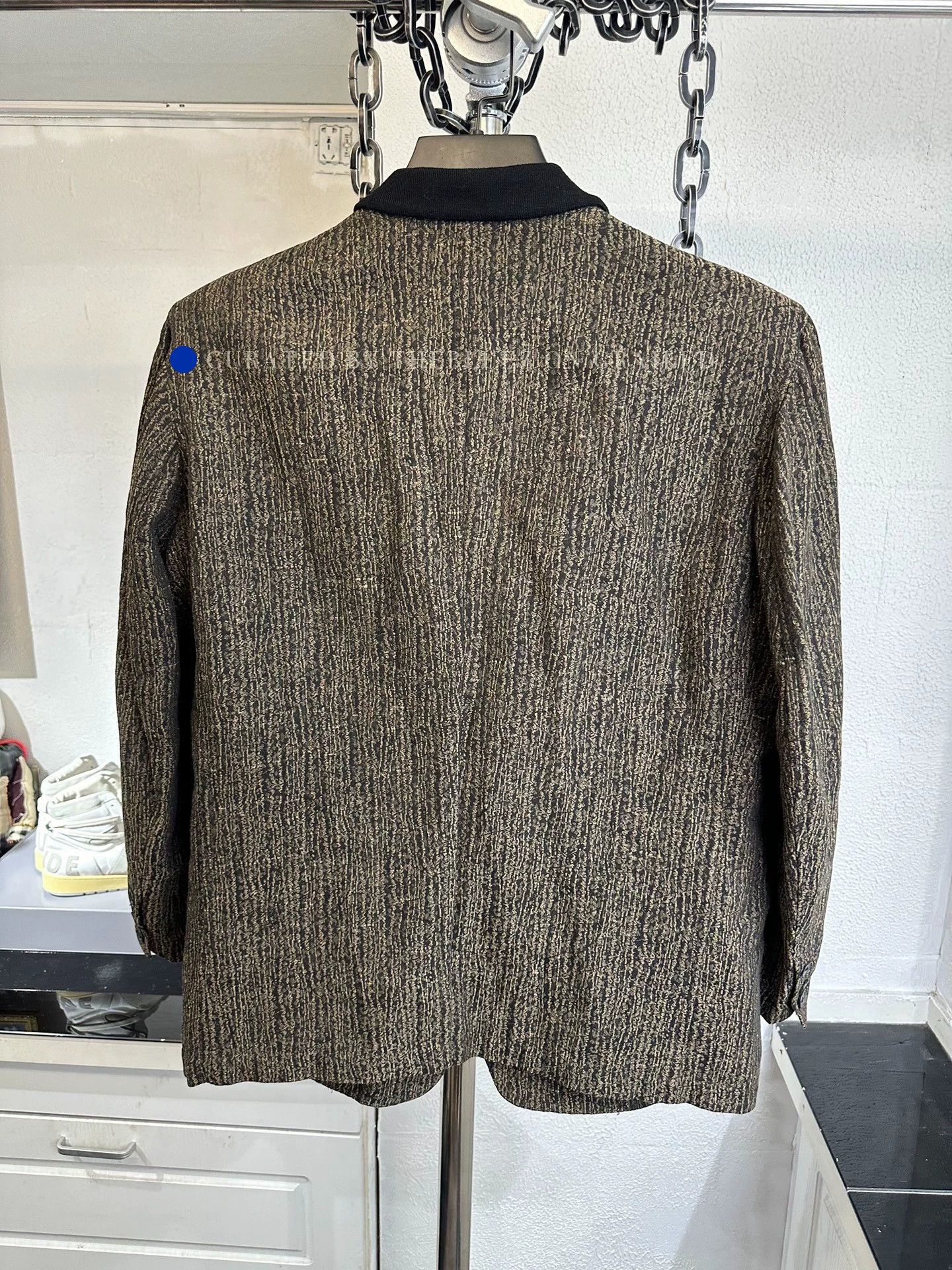 Yohji Yamamoto 80s Textured Stripe Suit in Multi Size US M / EU 48-50 / 2 - 4 Thumbnail