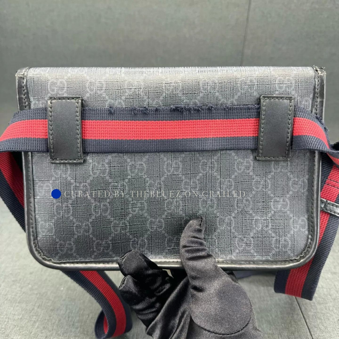Gucci Black All Over Print Chest Bag Size ONE SIZE - 6 Thumbnail