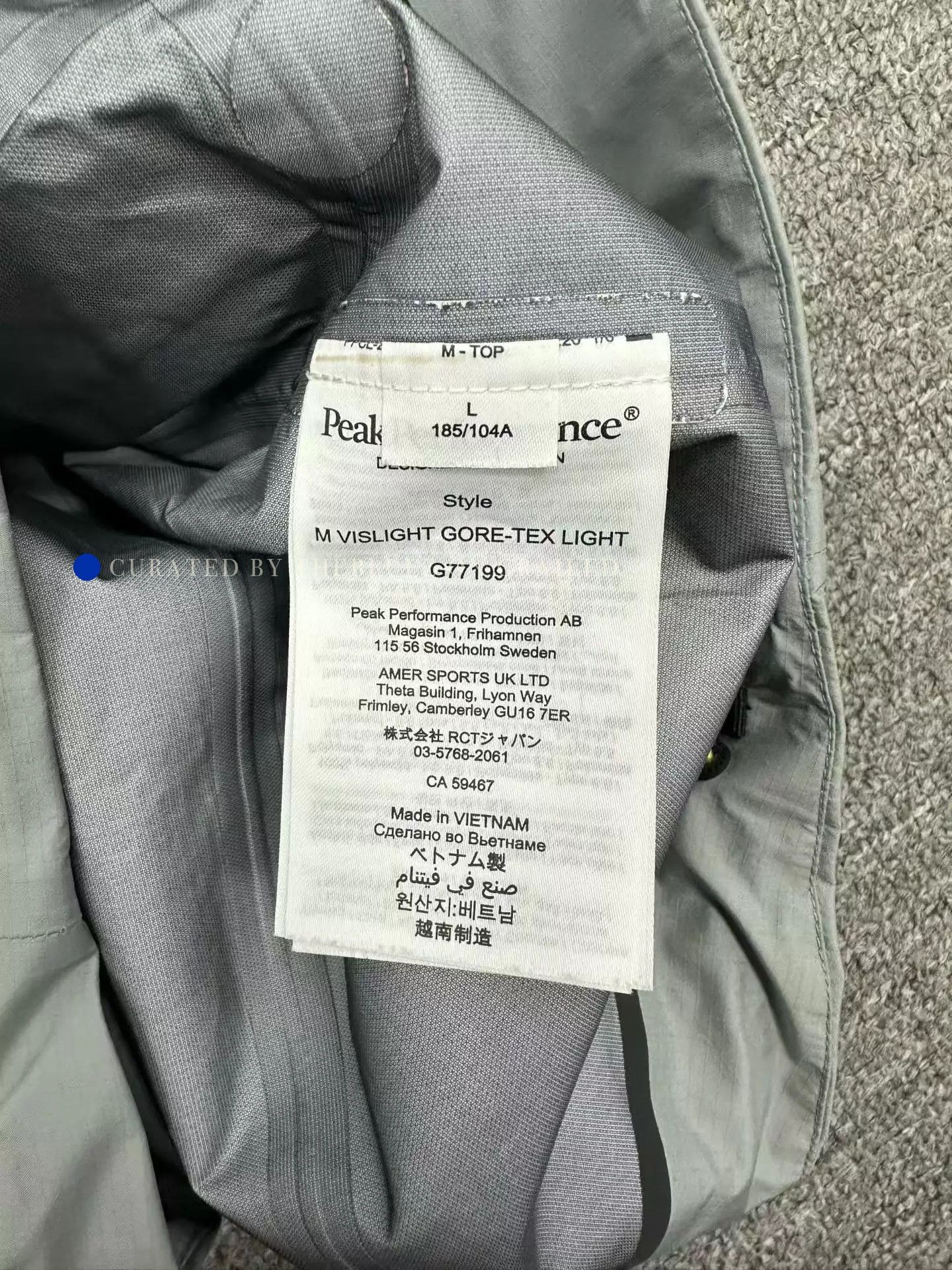 Peak Performance Color-Blocked Tech Light Jacket Size US L / EU 52-54 / 3 - 3 Thumbnail