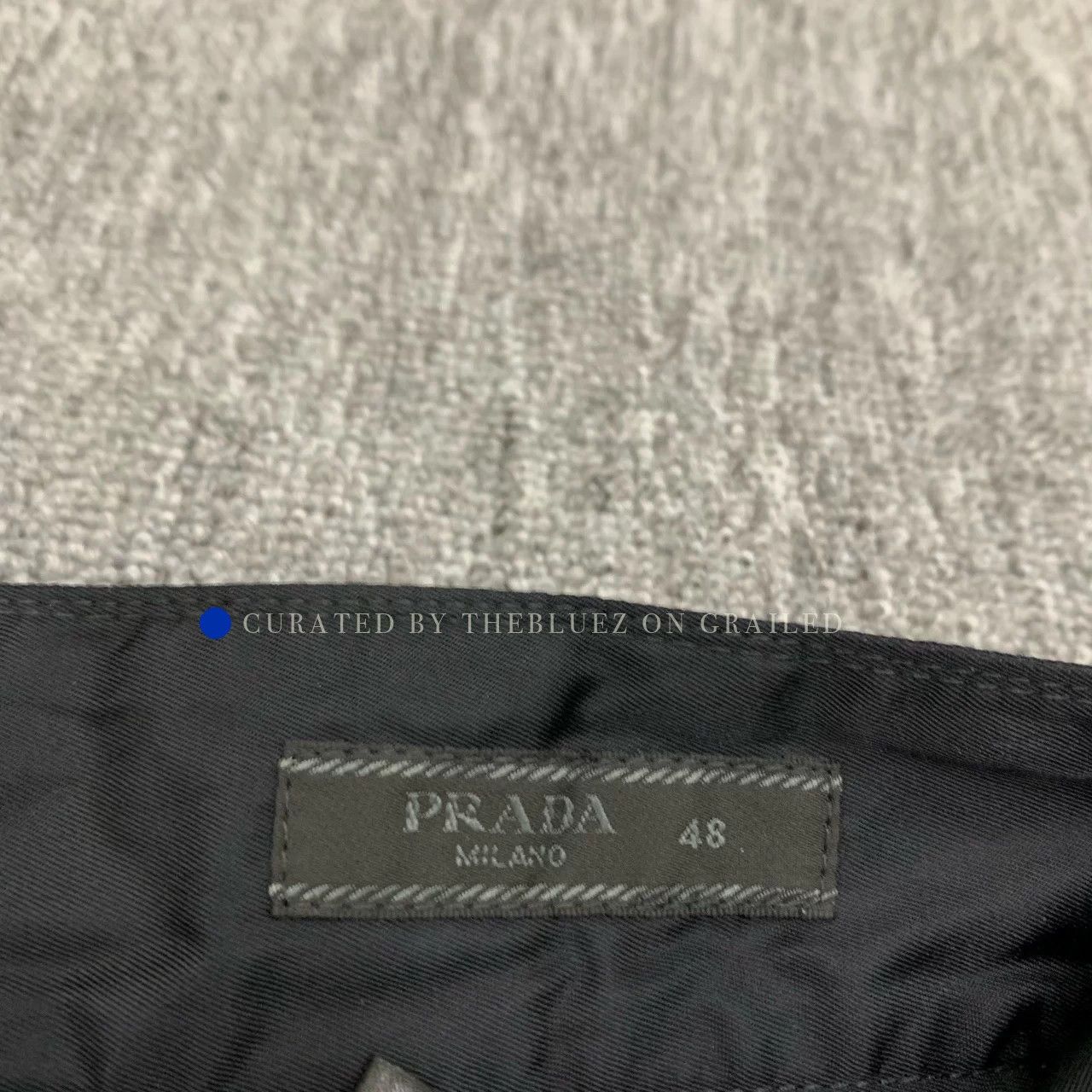 Prada Sleek Black Nylon Shorts with Triangle Logo Size US 32 / EU 48 - 4 Thumbnail