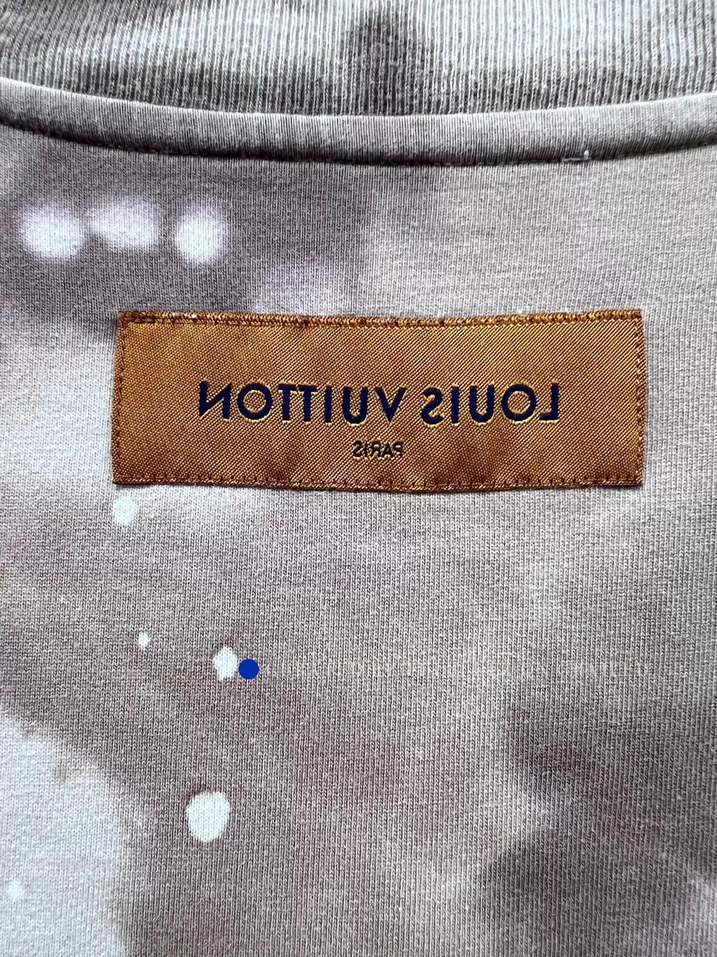Louis Vuitton Brown Tie-Dye Short Sleeve Tee in Size L Size US L / EU 52-54 / 3 - 2 Thumbnail