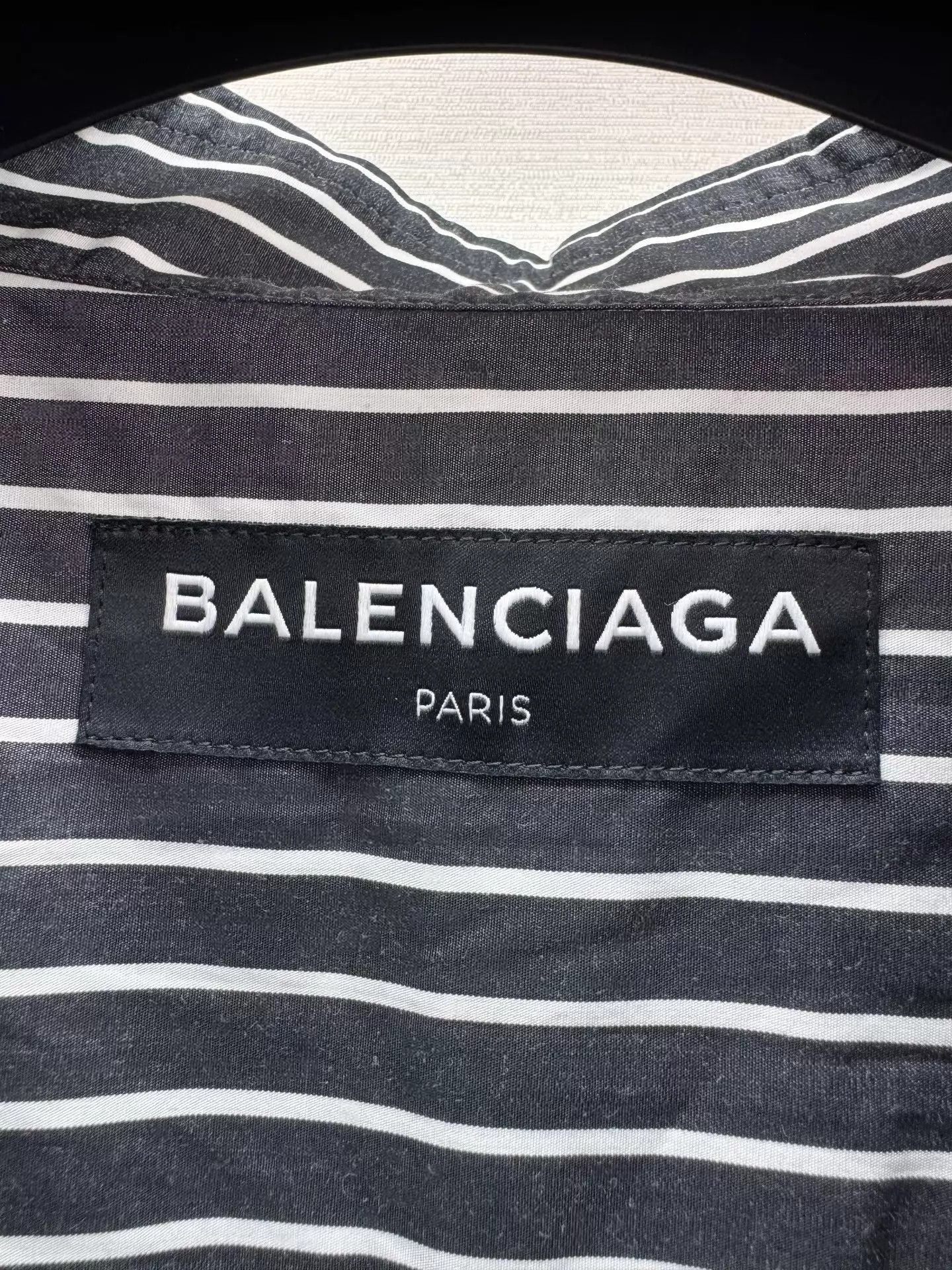 Balenciaga Vertical Stripe Button-Up Shirt in Multi Size US M / EU 48-50 / 2 - 2 Thumbnail