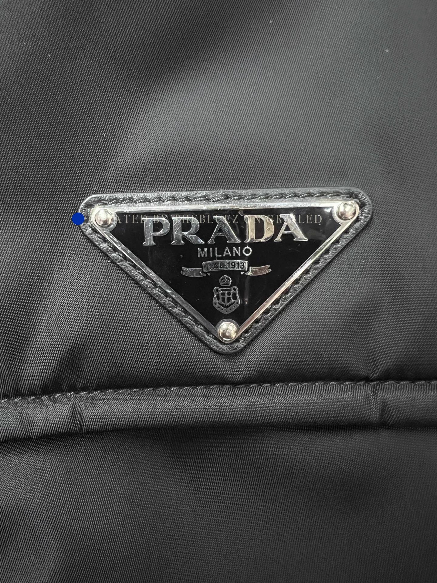 Prada Vintage Black Flap Messenger Bag Size ONE SIZE - 6 Thumbnail