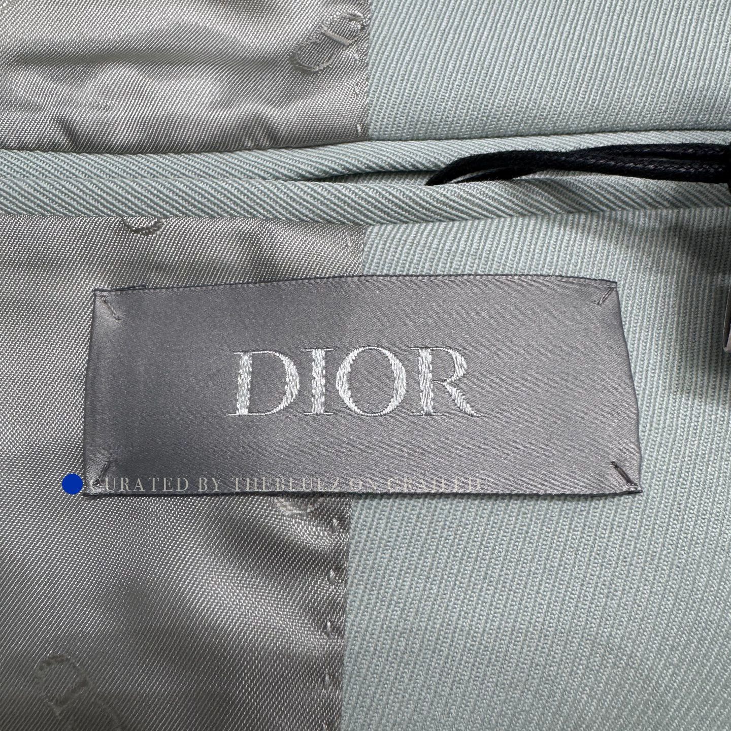 Dior Mint Green Wool Blazer in Size S Size US S / EU 44-46 / 1 - 3 Thumbnail