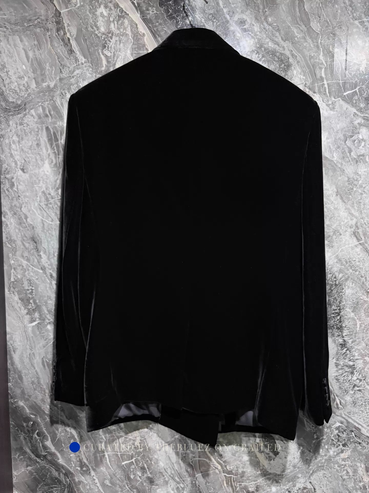 Saint Laurent Paris Velvet Double Breasted Blazer Size US M / EU 48-50 / 2 - 2 Thumbnail
