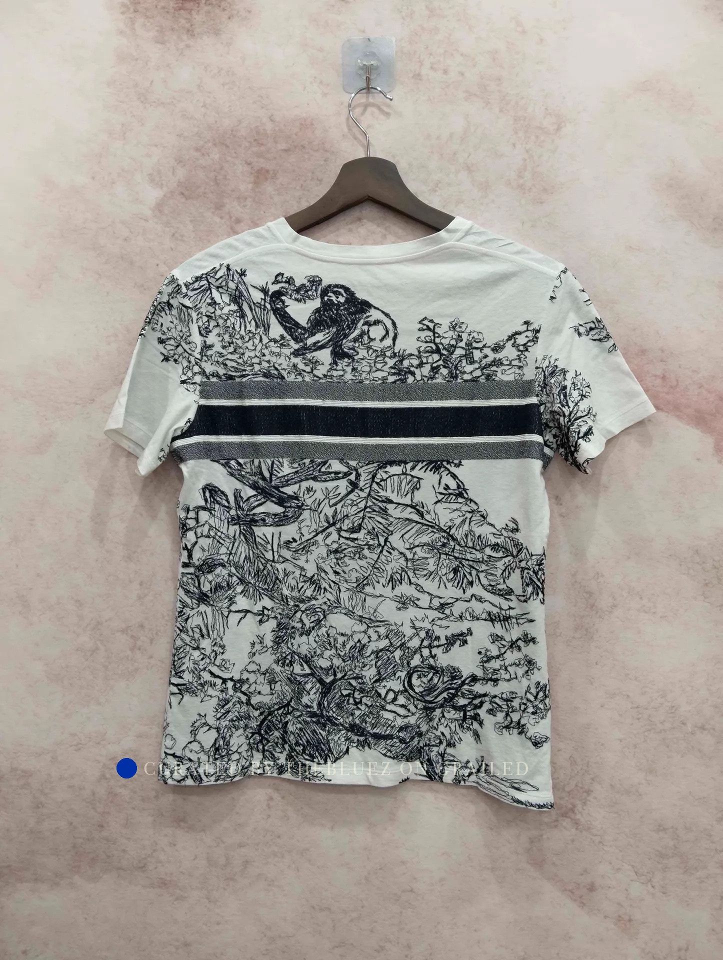 Dior Classic Print Short Sleeve Tee in Multi Size US S / EU 44-46 / 1 - 2 Thumbnail