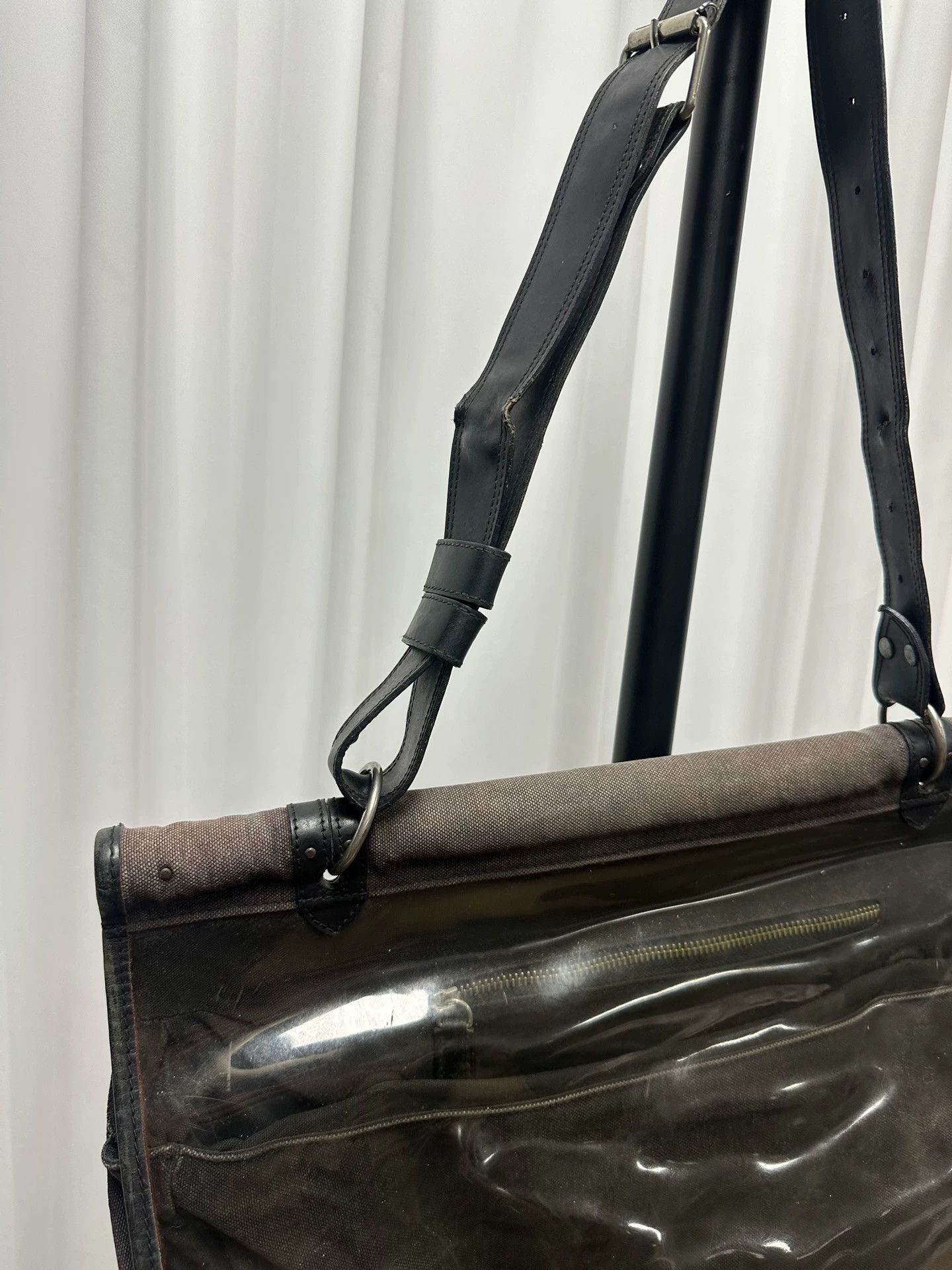 Dries Van Noten Sleek Black Two-Compartment Handbag Size ONE SIZE - 6 Thumbnail
