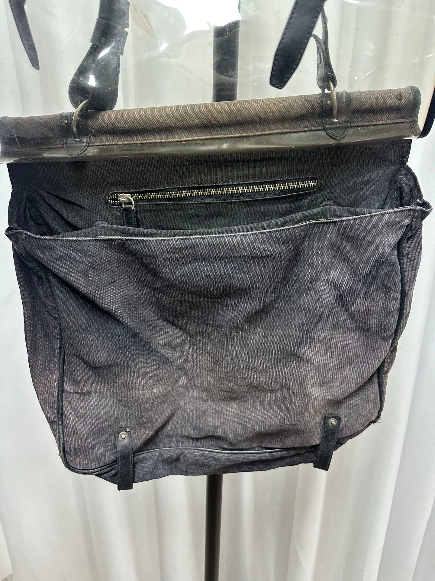 Dries Van Noten Sleek Black Two-Compartment Handbag Size ONE SIZE - 3 Thumbnail