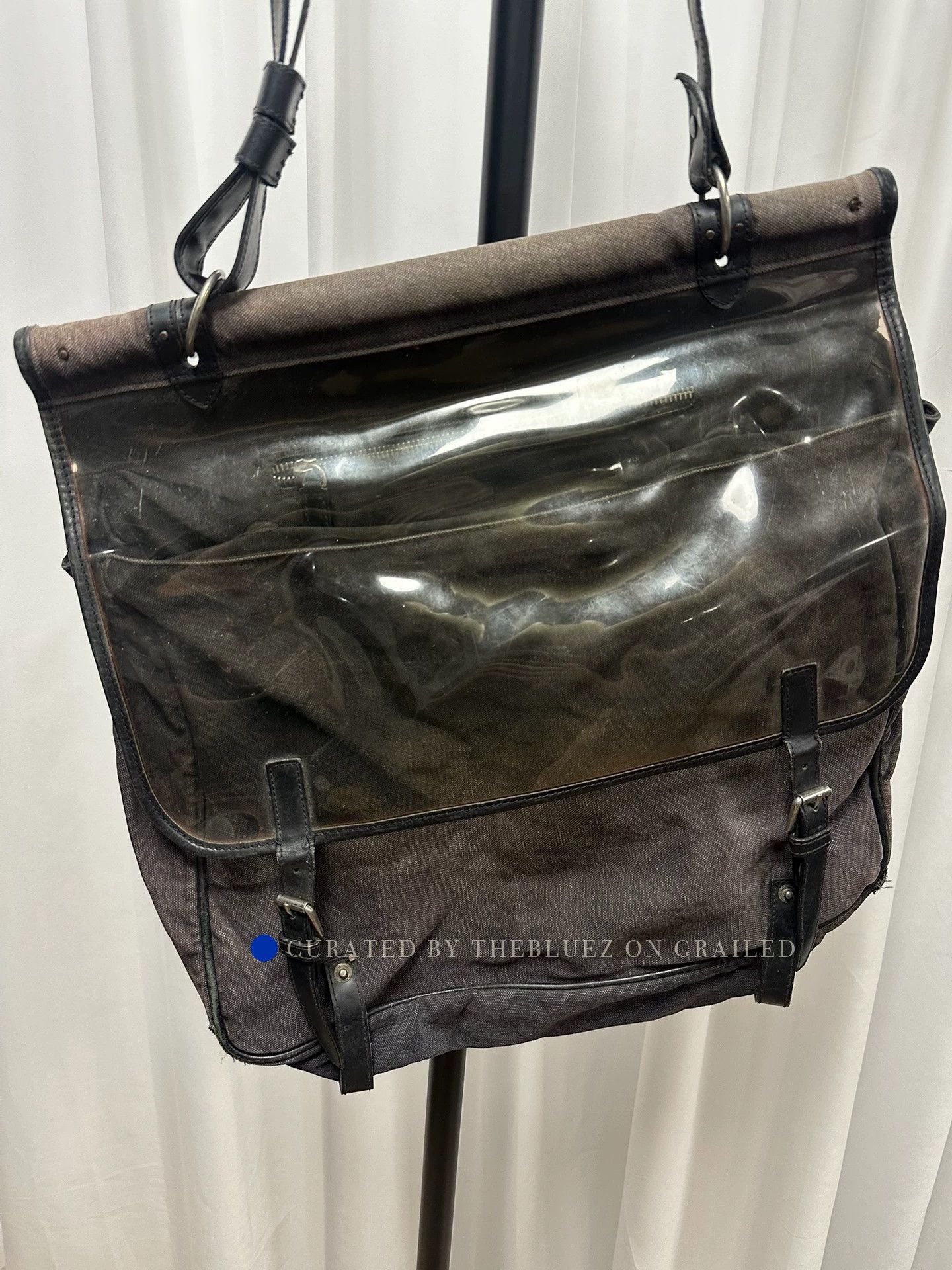 Dries Van Noten Sleek Black Two-Compartment Handbag Size ONE SIZE - 2 Thumbnail