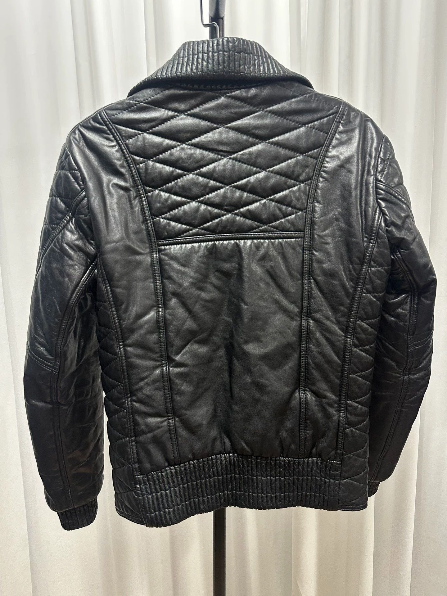 Junya Watanabe Stylish Black Leather Jacket in Size S Size US S / EU 44-46 / 1 - 6 Thumbnail