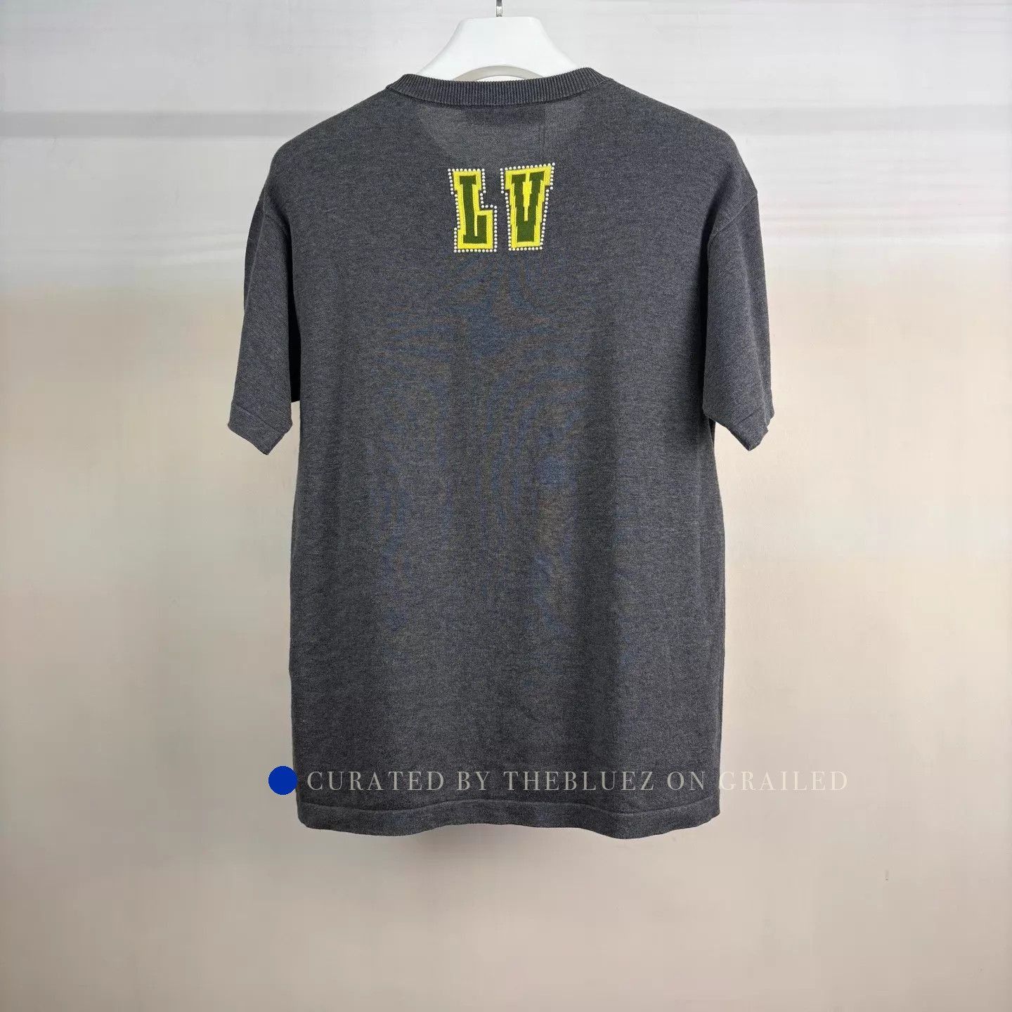 Louis Vuitton LV Dog Beaded Logo Knit Tee Size US S / EU 44-46 / 1 - 2 Thumbnail