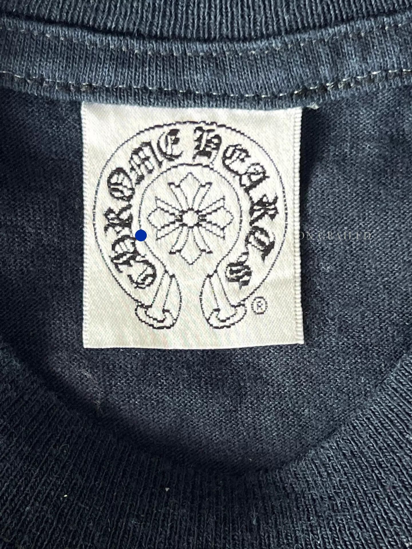 Chrome Hearts Skull Graphic Double-Sided T-Shirt in Blue Size US M / EU 48-50 / 2 - 6 Thumbnail