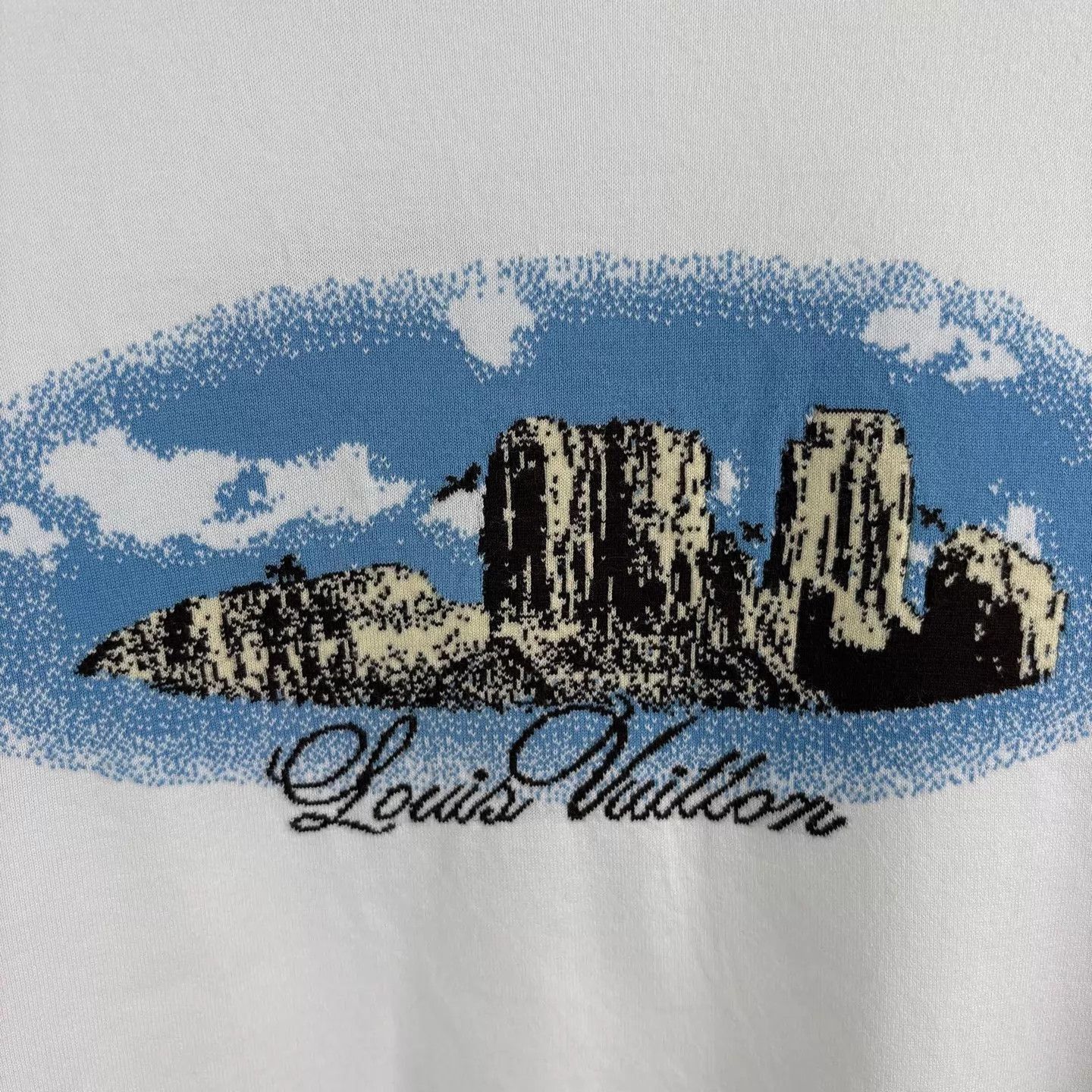 Louis Vuitton LV Landscape Logo Short Sleeve Tee Size US XL / EU 56 / 4 - 5 Thumbnail
