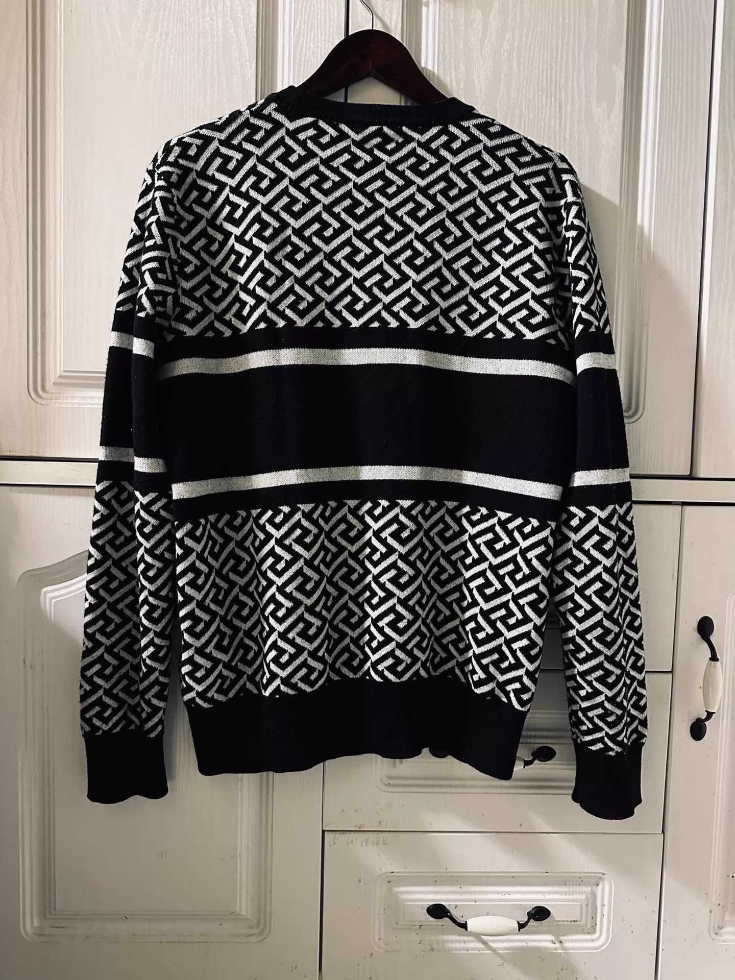 Versace Milan Runway Wool Knit Sweater Size US M / EU 48-50 / 2 - 6 Thumbnail