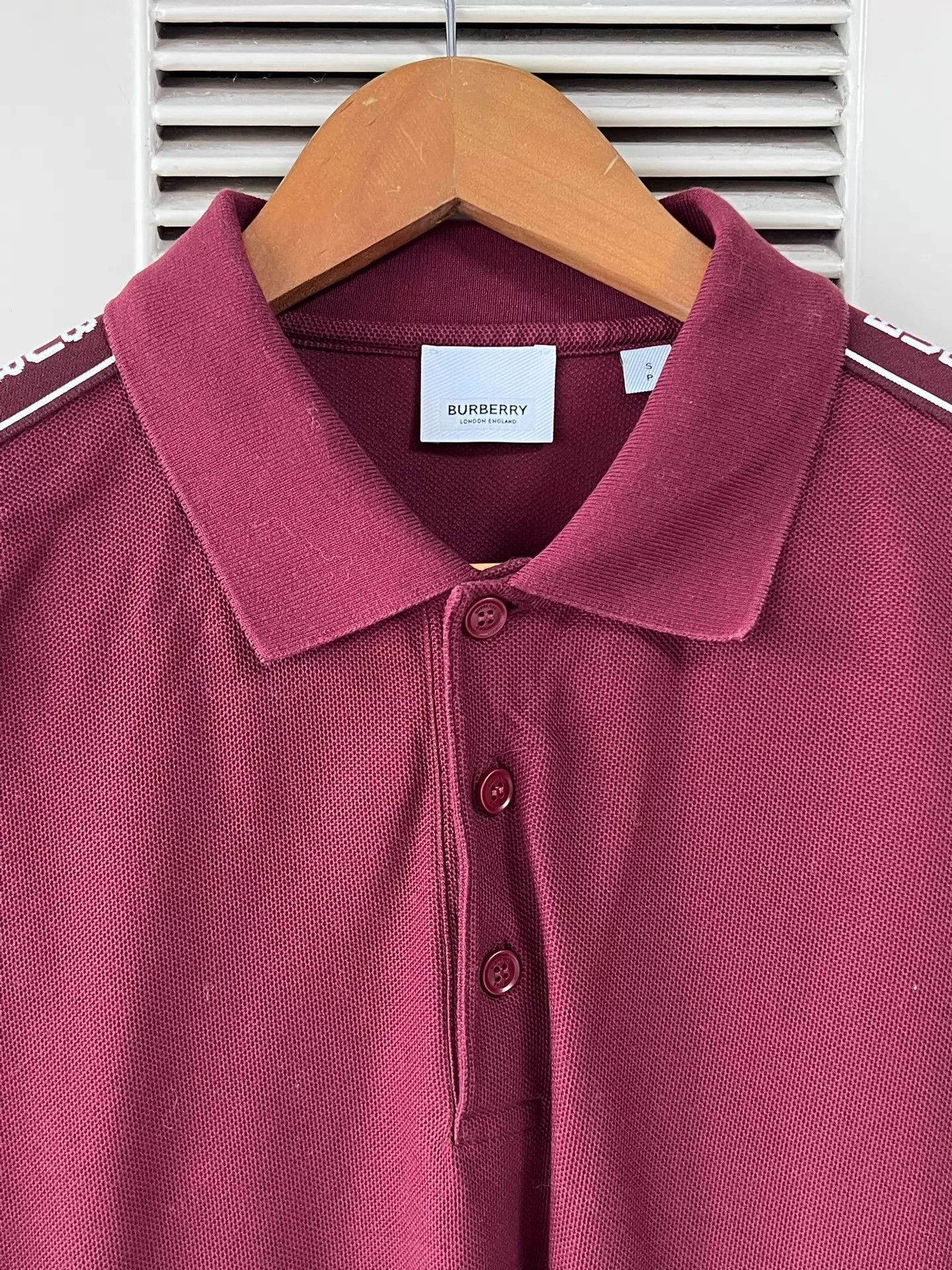 Burberry Classic Short Sleeve Polo in Red Size US S / EU 44-46 / 1 - 3 Thumbnail