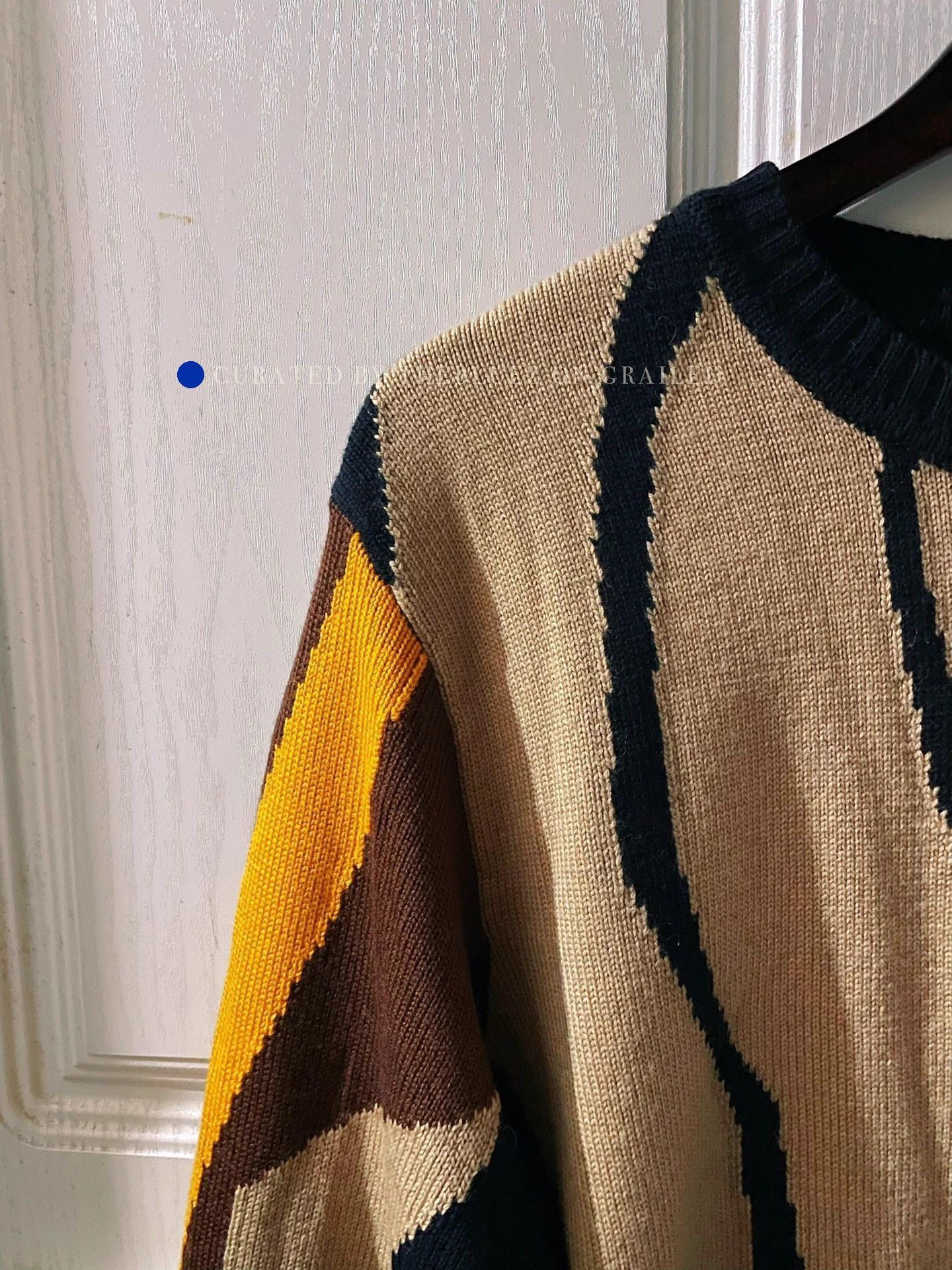 Fendi Limited Edition Multicolor Thick Wool Sweater Size US XL / EU 56 / 4 - 4 Thumbnail