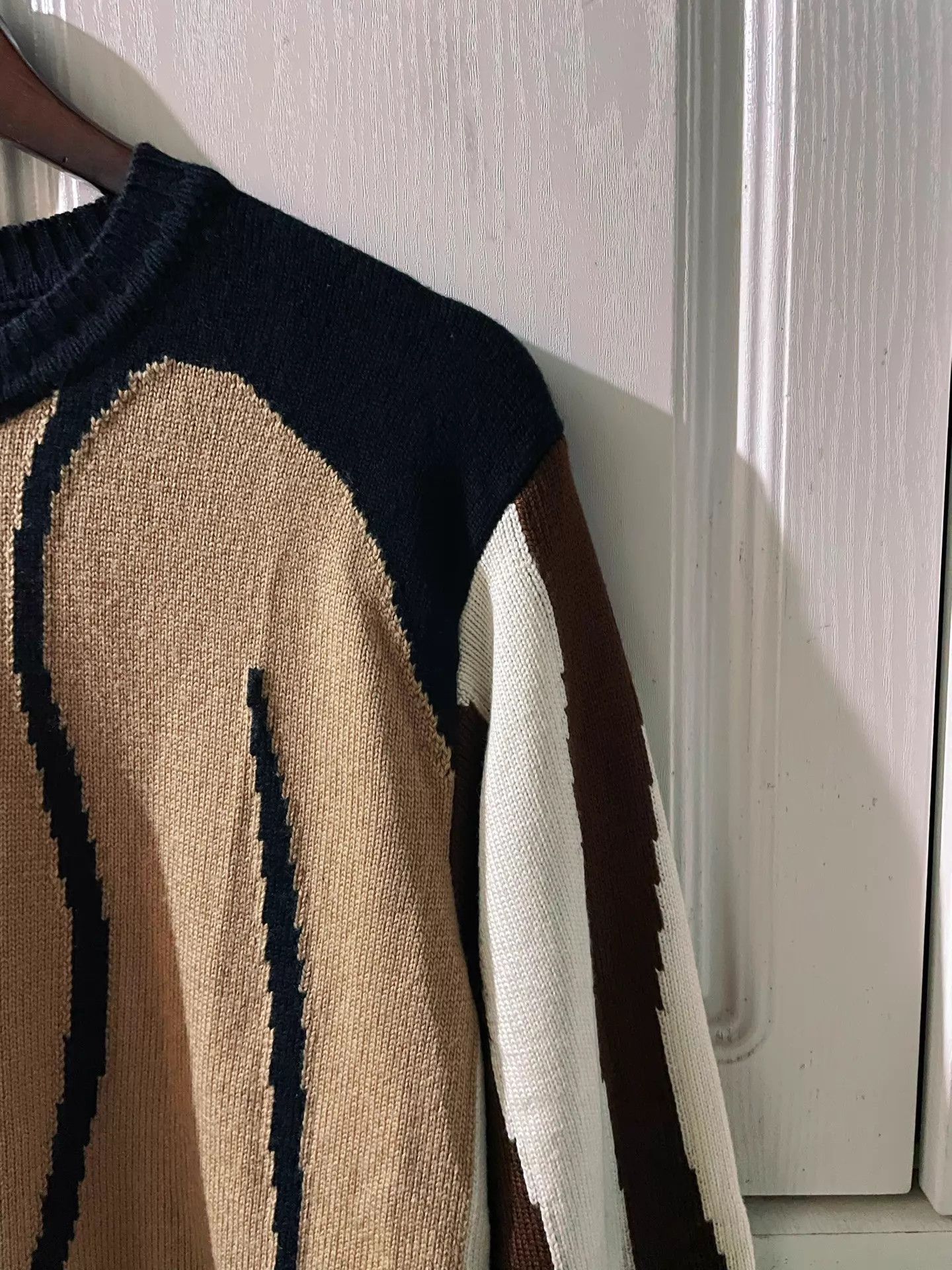 Fendi Limited Edition Multicolor Thick Wool Sweater Size US XL / EU 56 / 4 - 5 Thumbnail