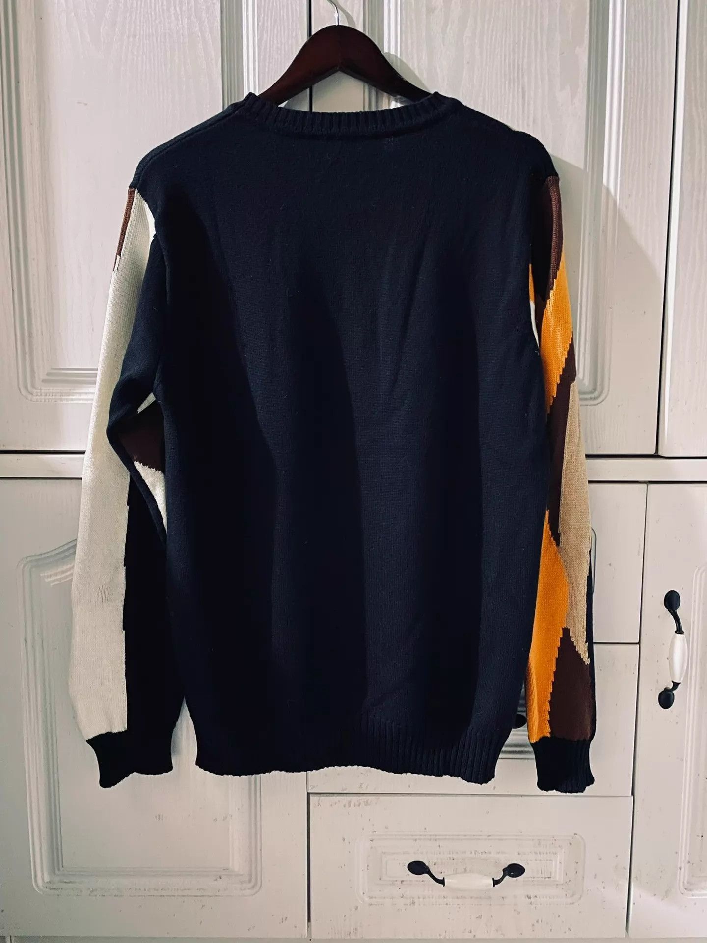 Fendi Limited Edition Multicolor Thick Wool Sweater Size US XL / EU 56 / 4 - 2 Thumbnail