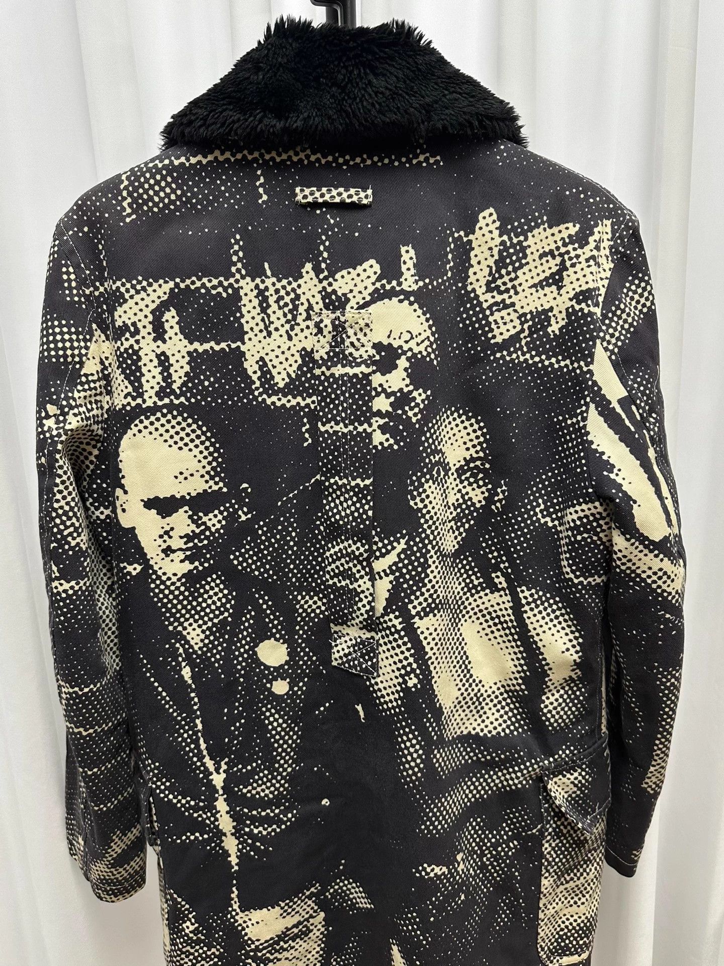 Jean Paul Gaultier Unique Multi-Colored Coat with Powerful Message Size US M / EU 48-50 / 2 - 6 Thumbnail