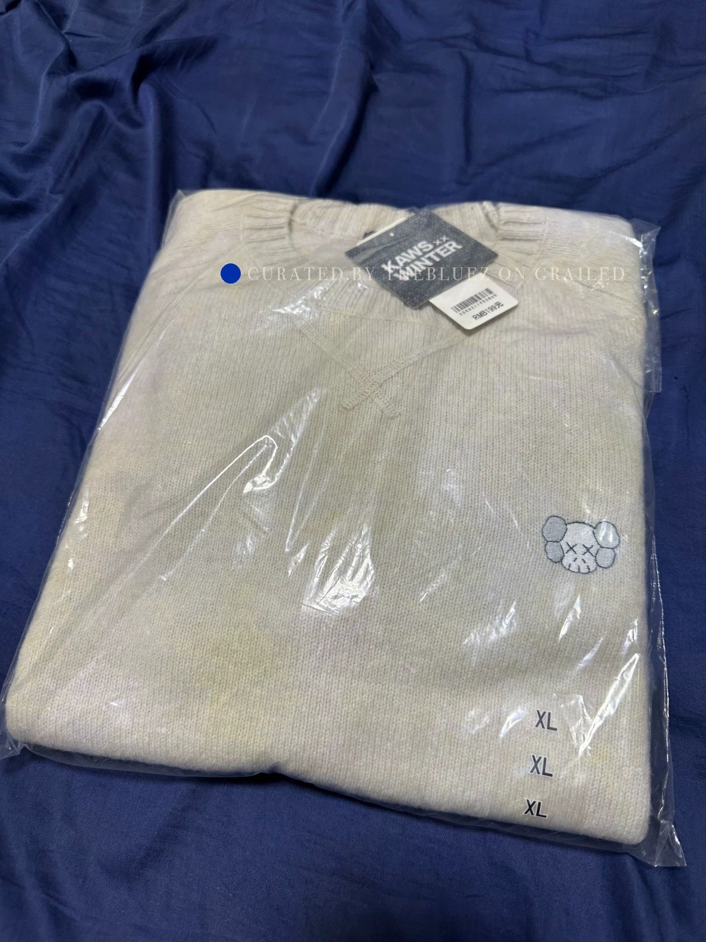 Uniqlo Soft Wool Crewneck Sweater in White Size US XL / EU 56 / 4 - 2 Thumbnail