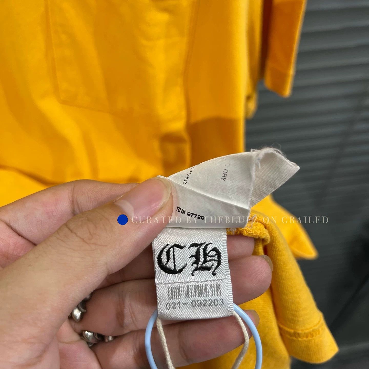 Chrome Hearts Yellow Graphic Tee with Mattyboy Design Size US L / EU 52-54 / 3 - 7 Thumbnail