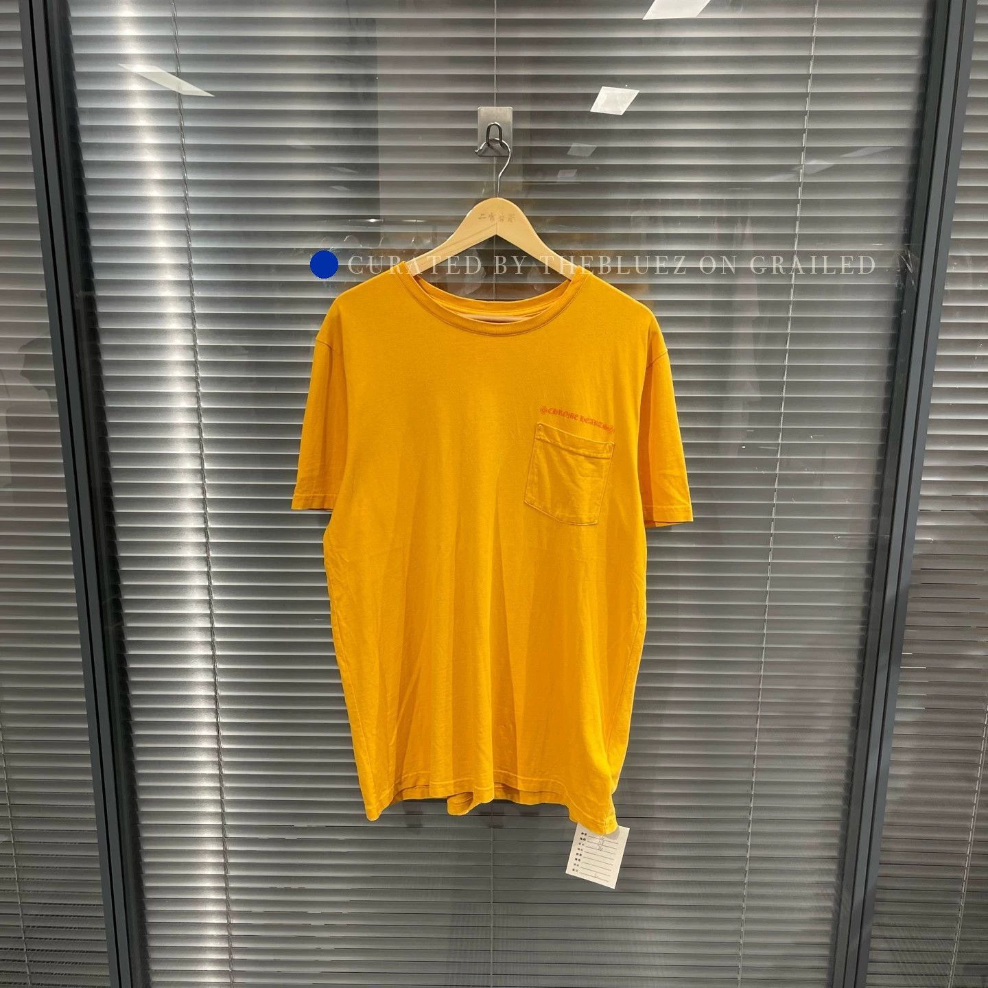 Chrome Hearts Yellow Graphic Tee with Mattyboy Design Size US L / EU 52-54 / 3 - 2 Thumbnail
