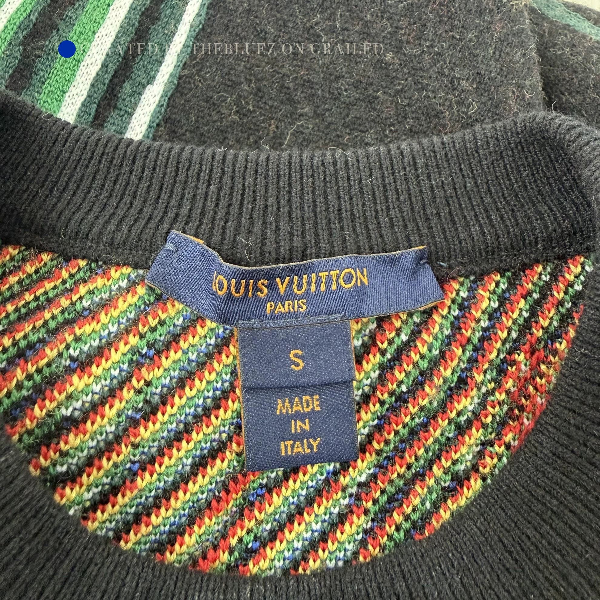 Louis Vuitton Color Blocked Crewneck Sweatshirt in Multi Size US S / EU 44-46 / 1 - 7 Thumbnail