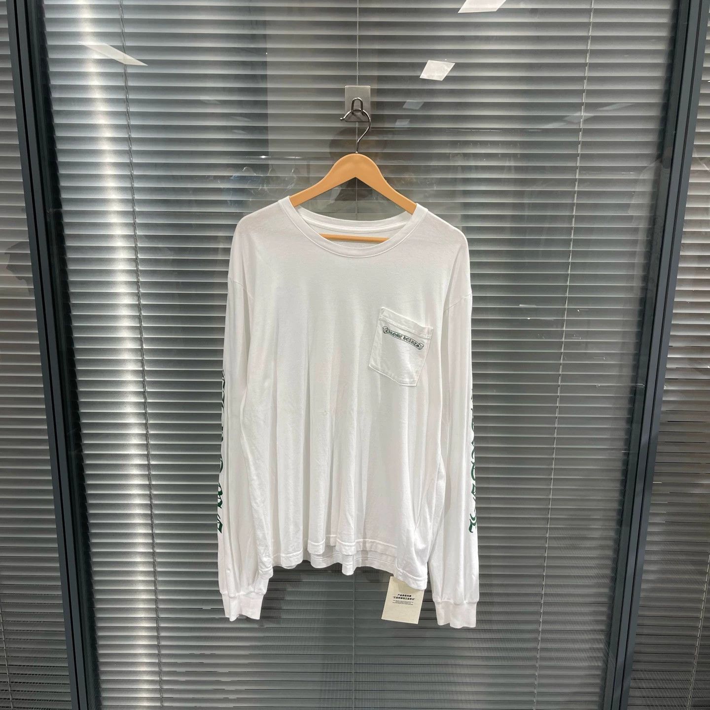 Chrome Hearts White Phantom Cross Long Sleeve Tee Size US L / EU 52-54 / 3 - 2 Thumbnail