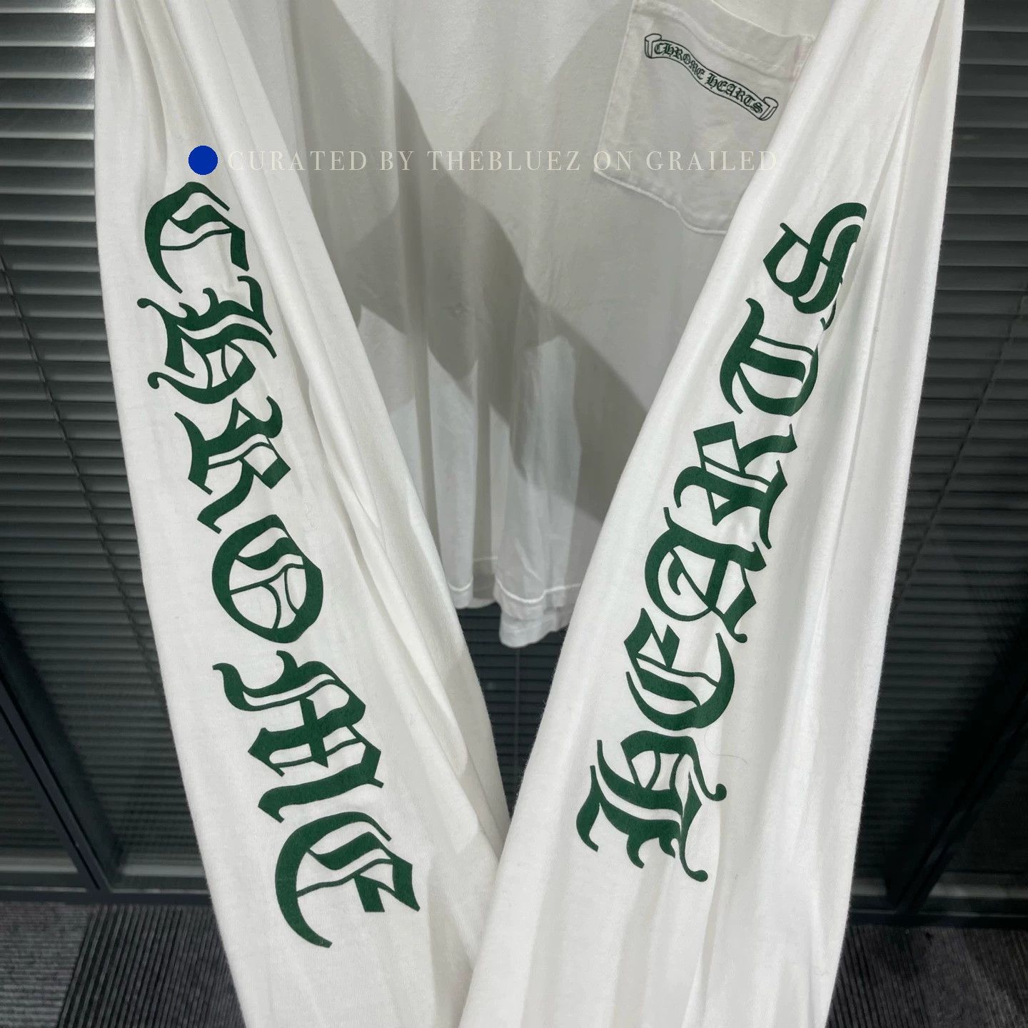 Chrome Hearts White Phantom Cross Long Sleeve Tee Size US L / EU 52-54 / 3 - 5 Thumbnail