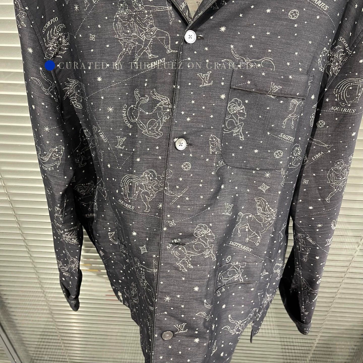 Louis Vuitton Black All-Over Print Long Sleeve Shirt Size US XXL / EU 58 / 5 - 4 Thumbnail