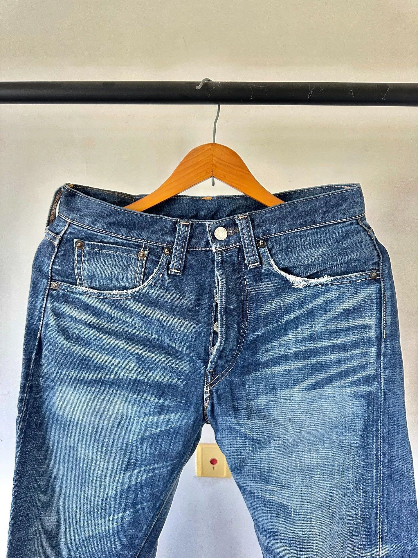 Levi's Authentic Heavy Wash Denim Jeans Size US 32 / EU 48 - 2 Thumbnail