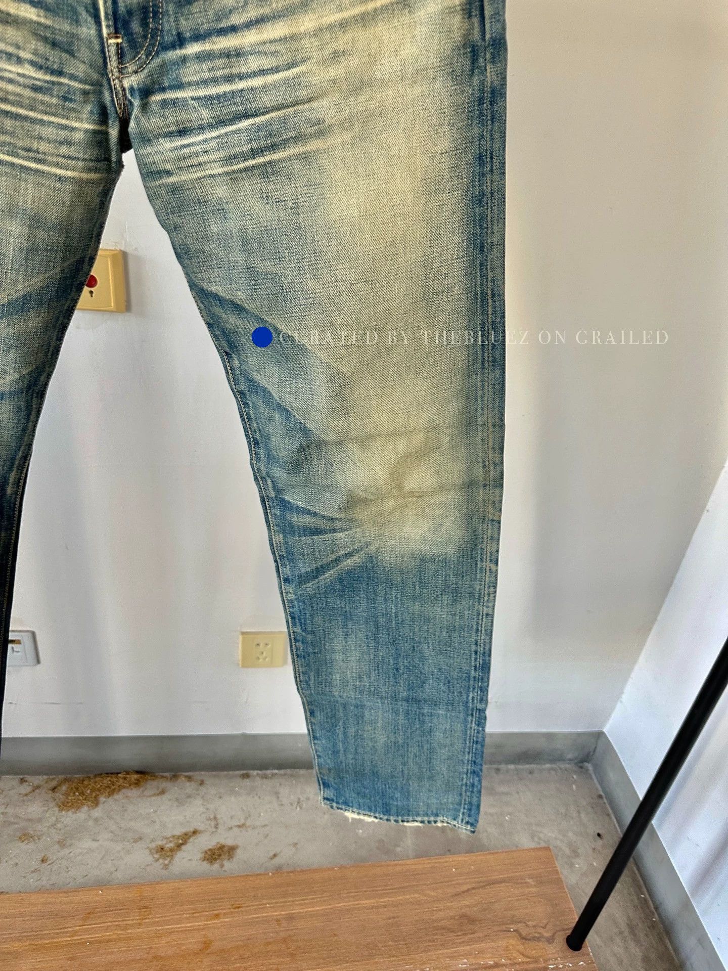 Levi's Vintage Super Heavy Wash Denim Jeans Size US 36 / EU 52 - 3 Thumbnail