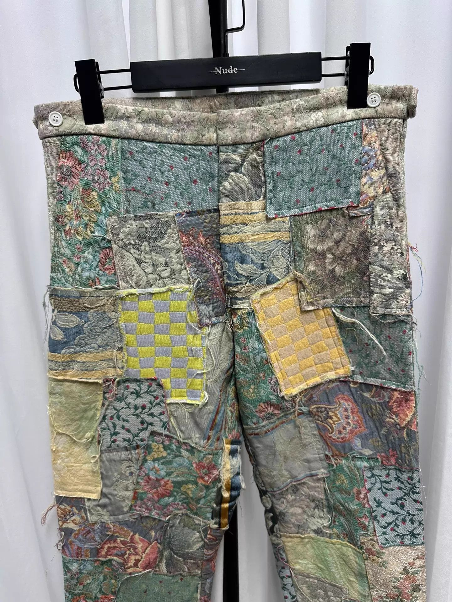 Comme des Garcons Homme Plus Unique Multi-Colored Casual Pants Size US 30 / EU 46 - 2 Thumbnail