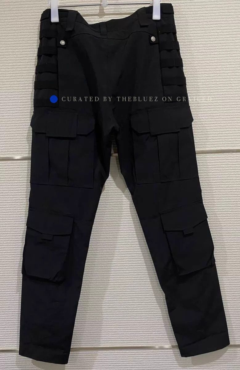 Junya Watanabe Cargo Pants with Multiple Pockets in Black Size US 34 / EU 50 - 2 Thumbnail
